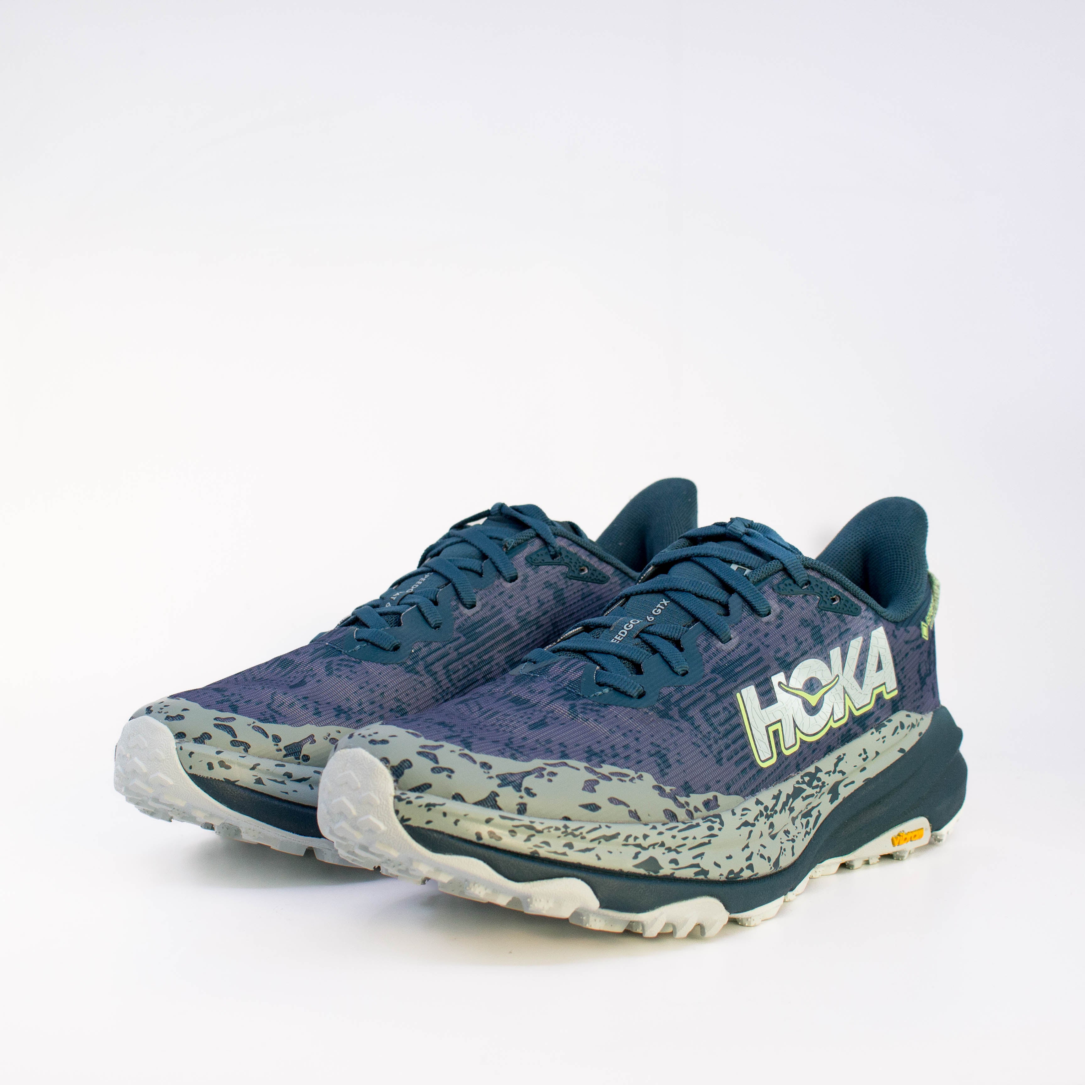 Hoka Speedgoat 6 GTX (D Standard) Mens Blue Twilight/Druzy - Frontrunner Colombo