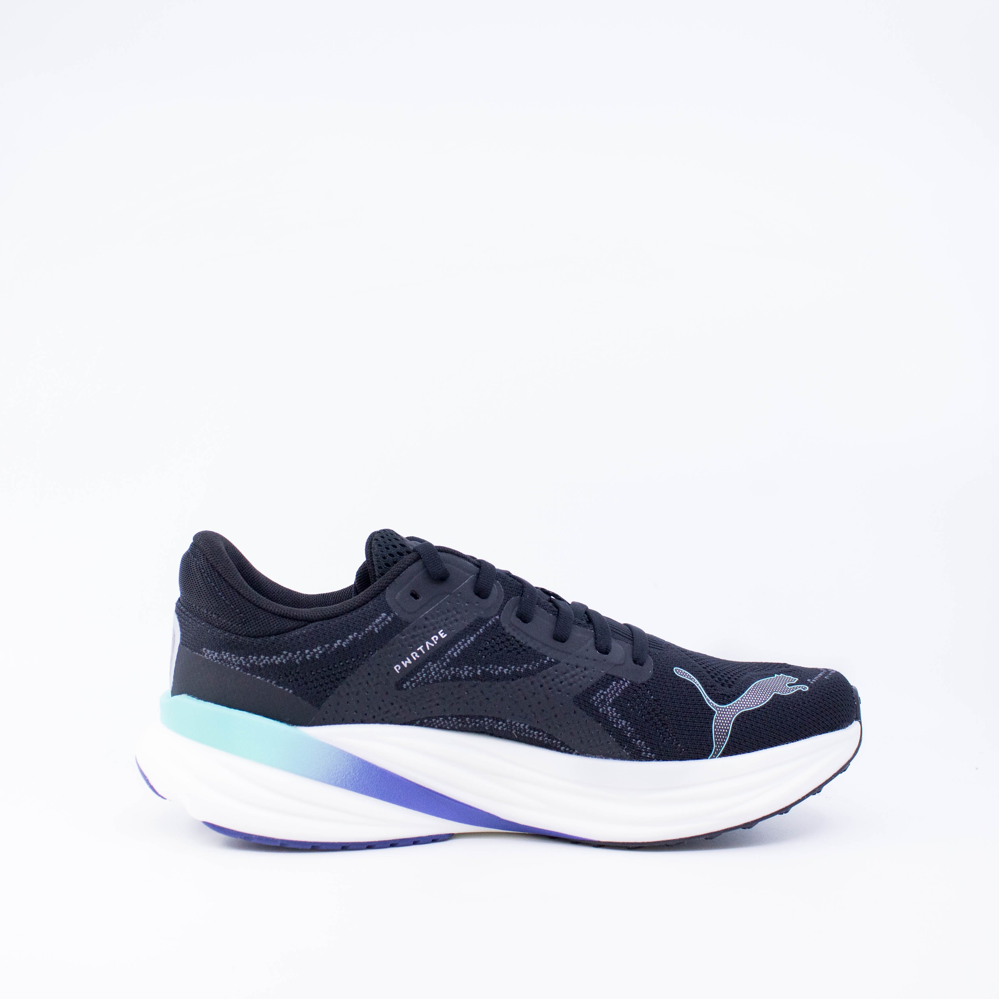 Puma Magnify Nitro 2 (D Standard) Mens Black/Aquatic/Blue - Frontrunner Colombo