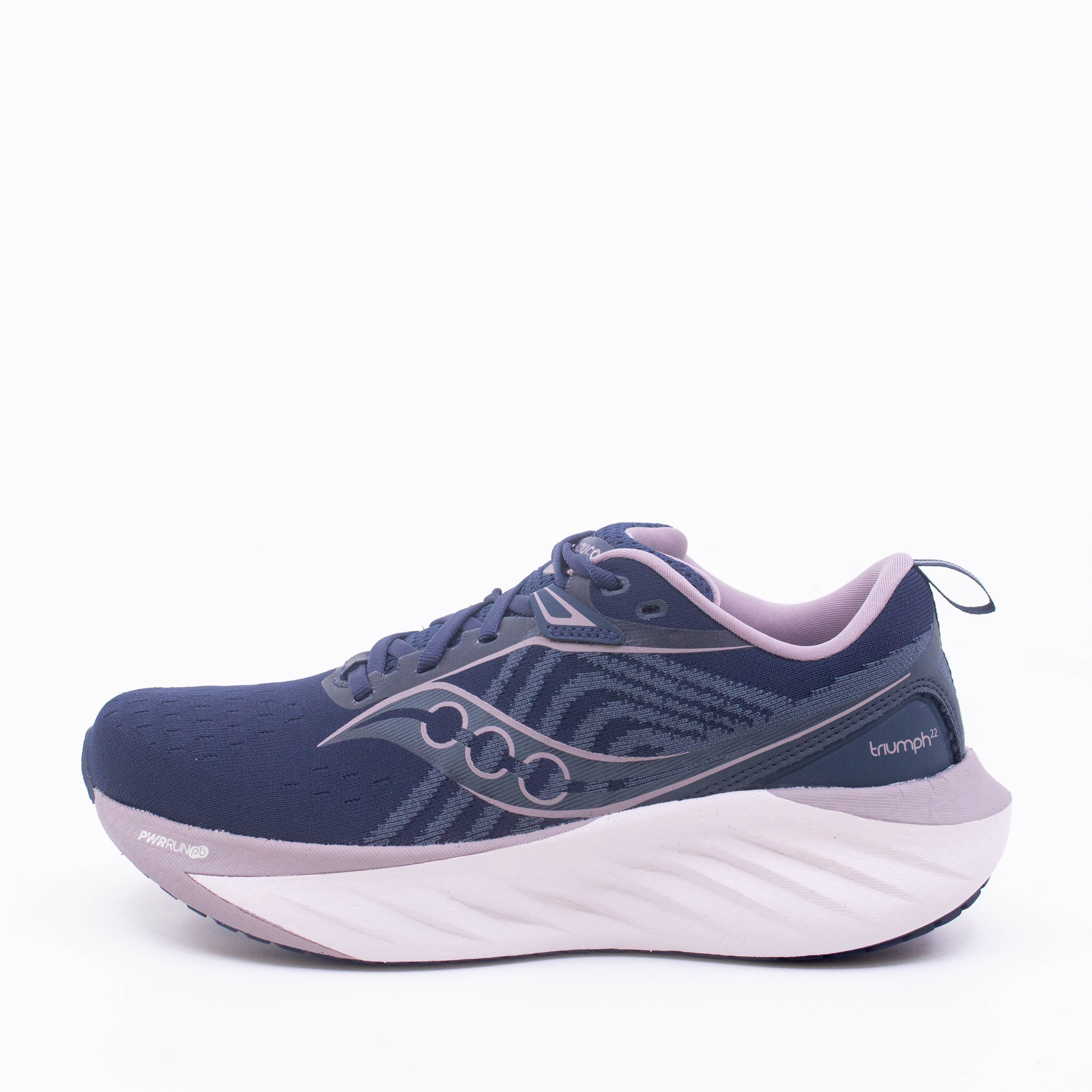 Saucony Triumph 22 (B Standard) Womens Navy/Dusk - Frontrunner Colombo