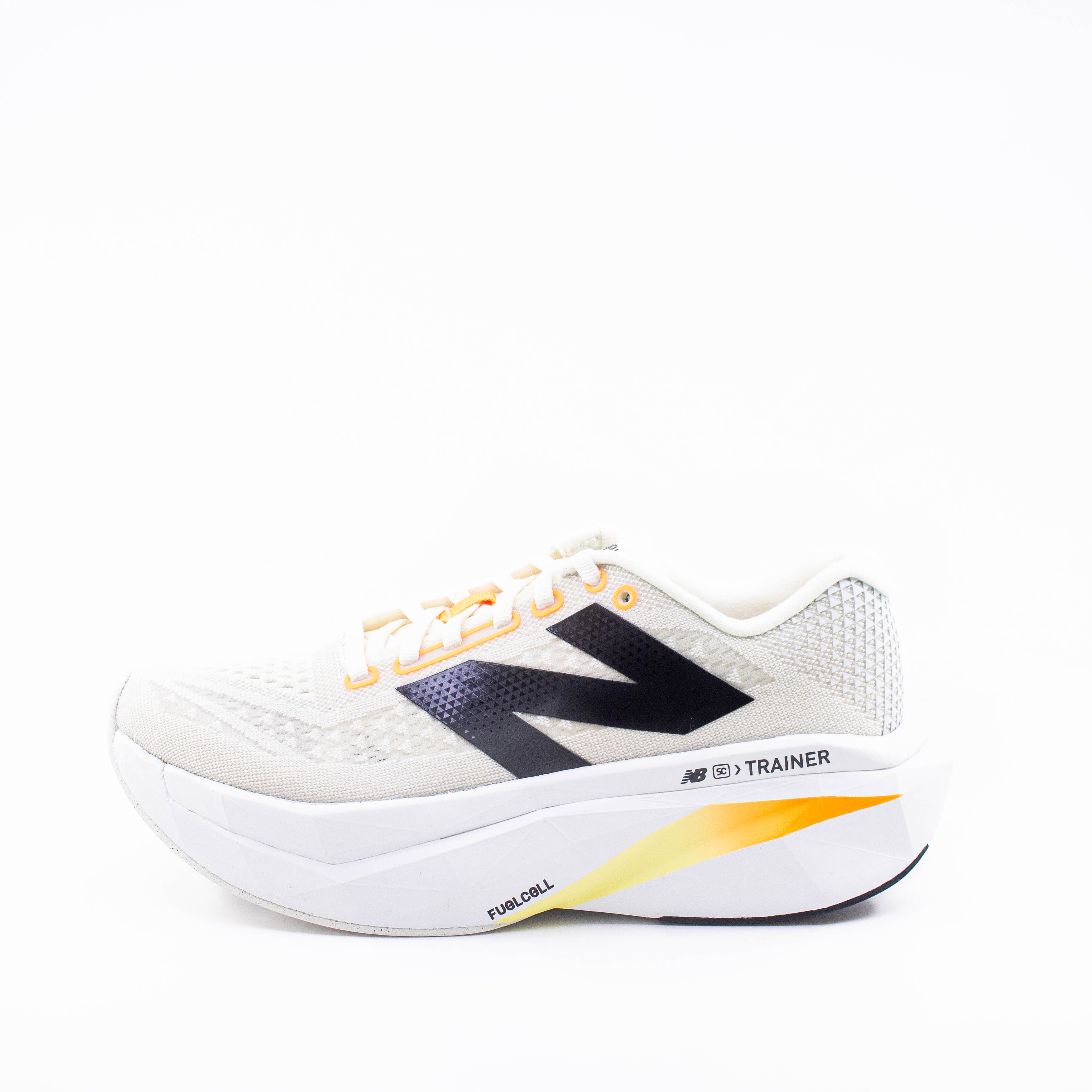 New Balance Fuelcell Supercomp Trainer v3 (D Standard) MensWhite/Orange - Frontrunner Colombo