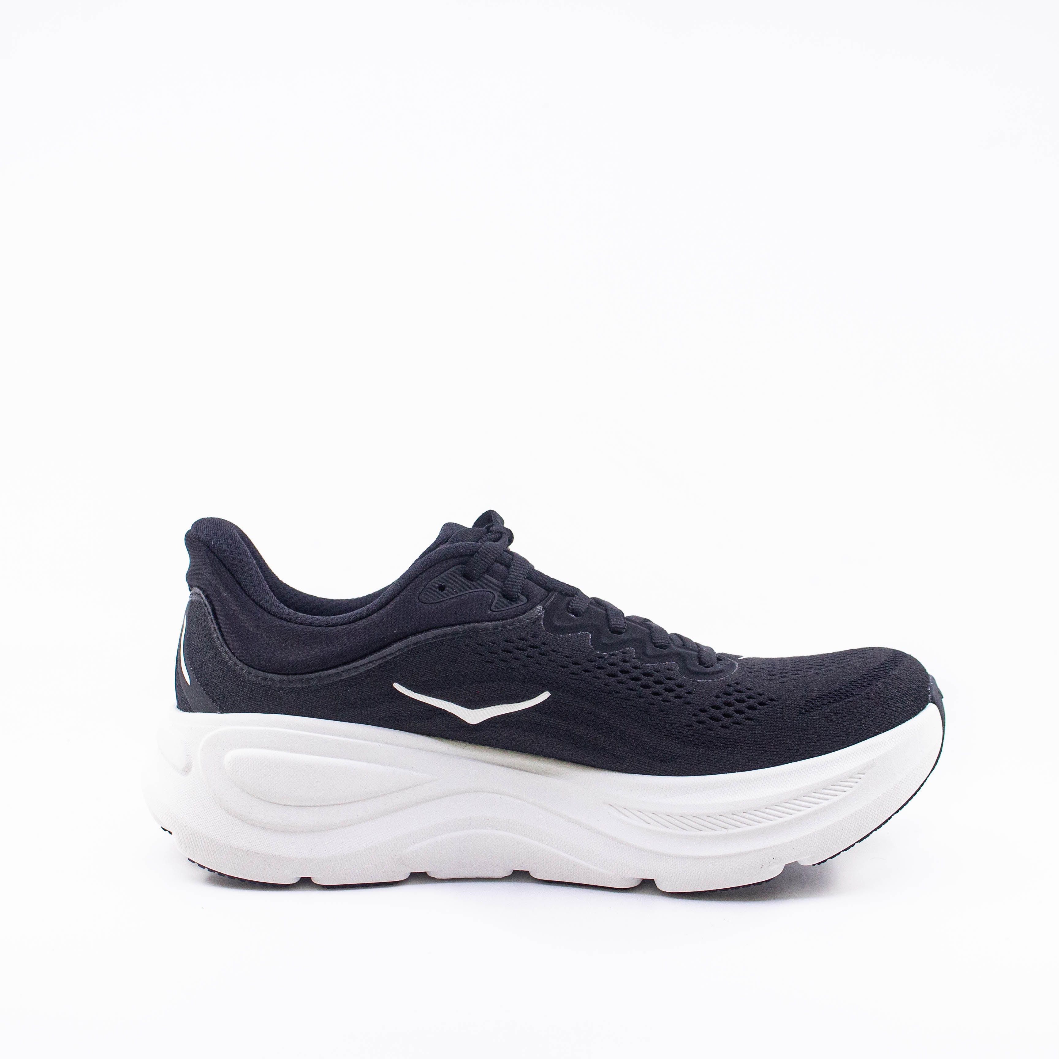 Hoka Bondi 9 (D Standard) Mens Black/White - Frontrunner Colombo