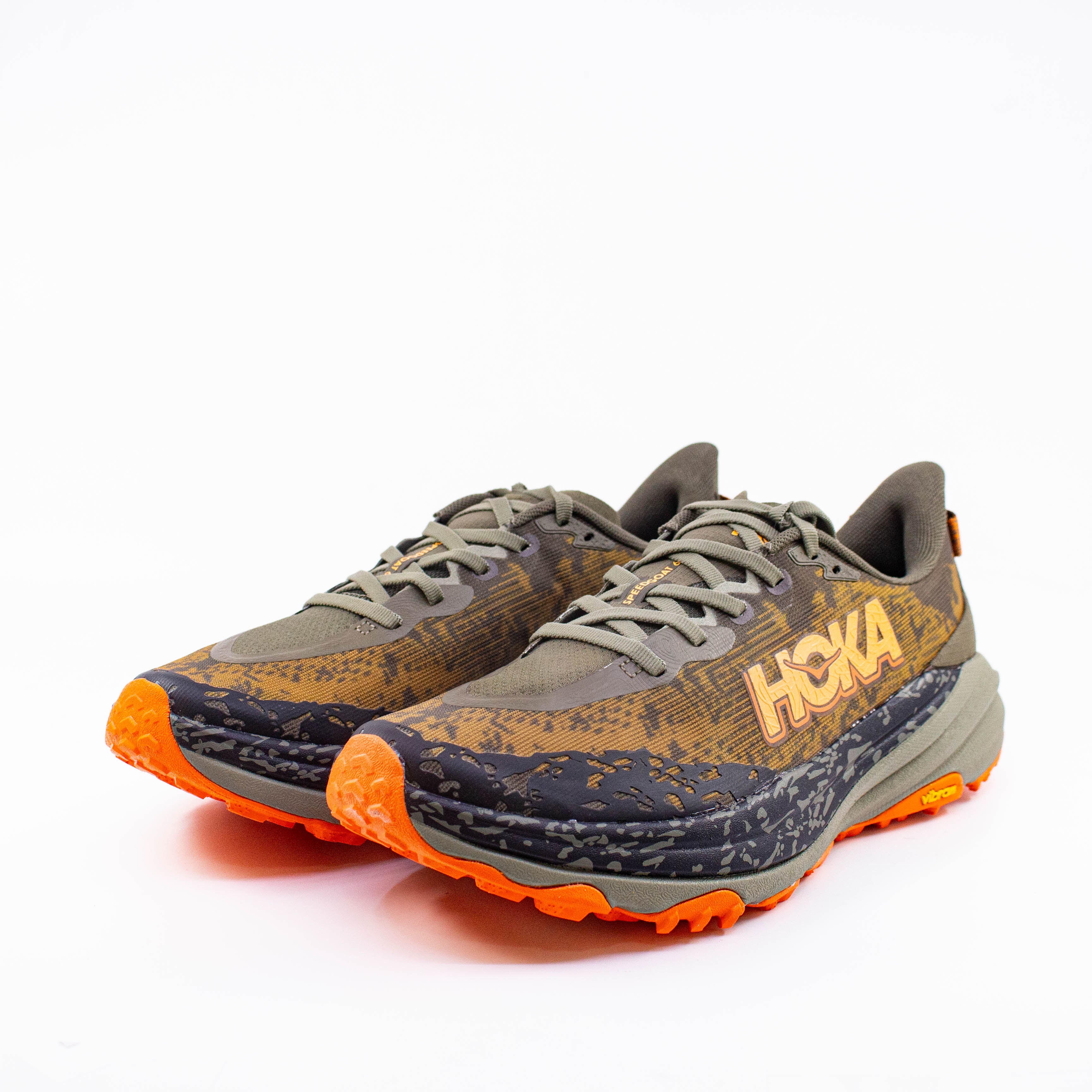 Hoka Speedgoat 6 (D Standard) Mens Antique Olive/Squash - Frontrunner Colombo