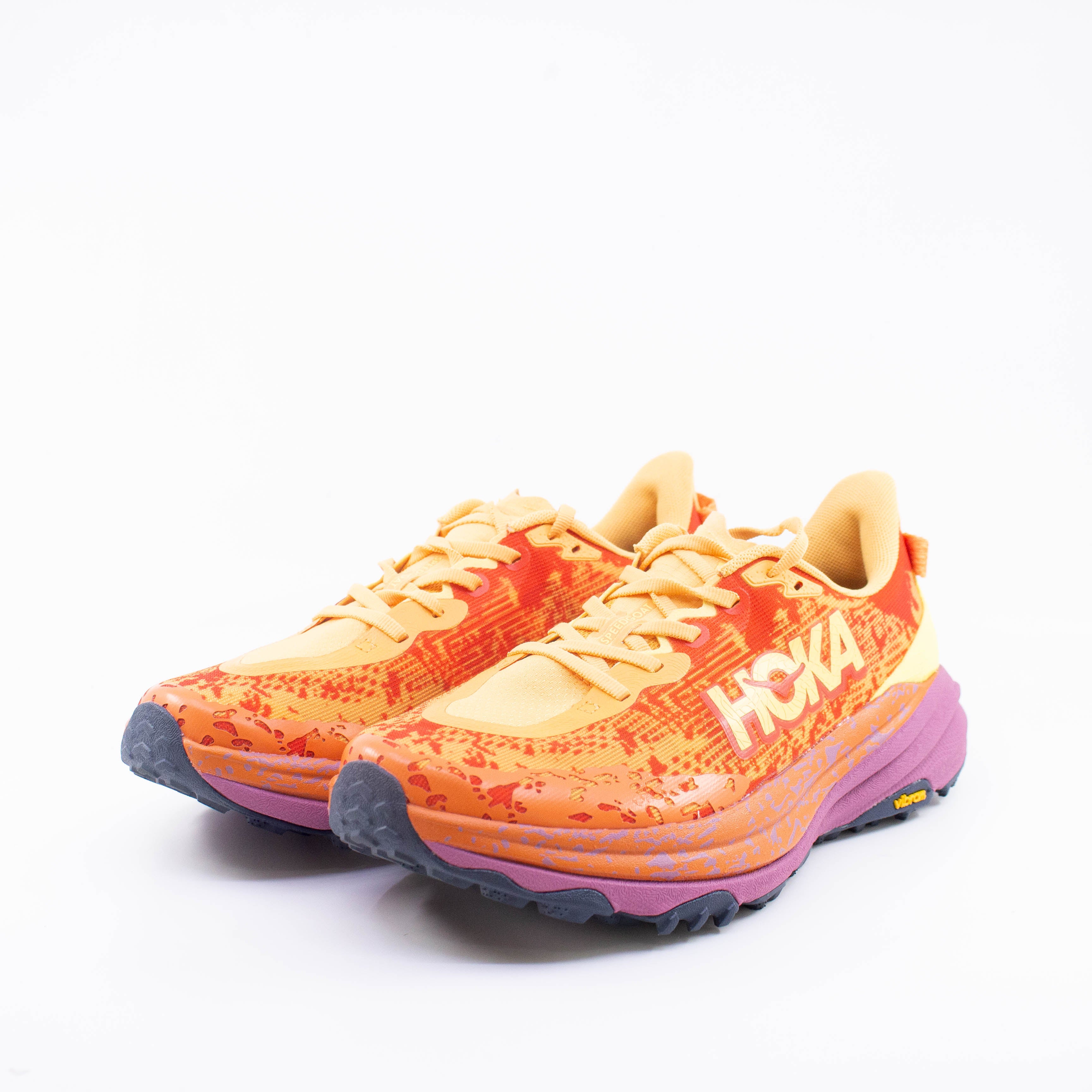 Hoka Speedgoat 6 (B Standard) Womens Sherbert/Beetroot - Frontrunner Colombo