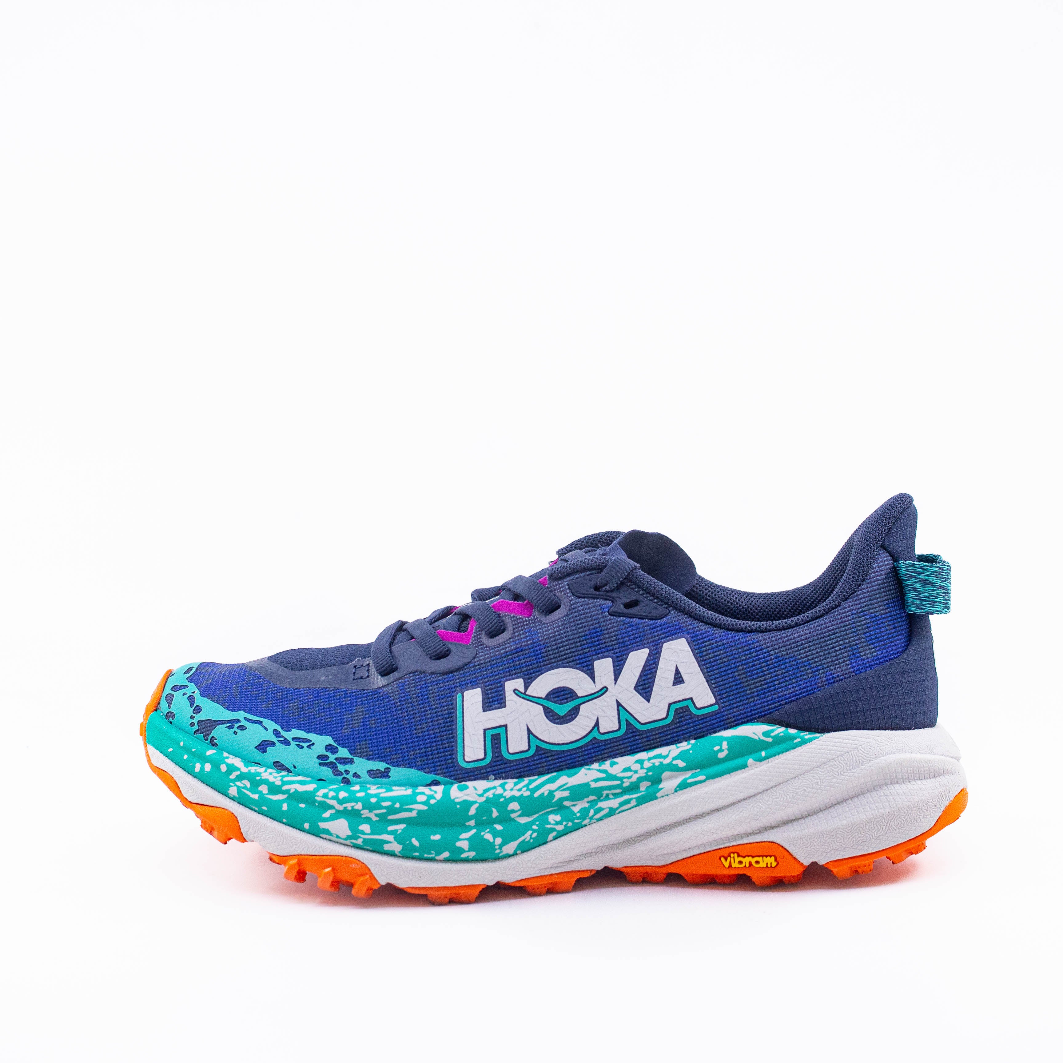 Hoka Speedgoat 6 (D Wide) Womens Varisty Navy/Meteor - Frontrunner Colombo