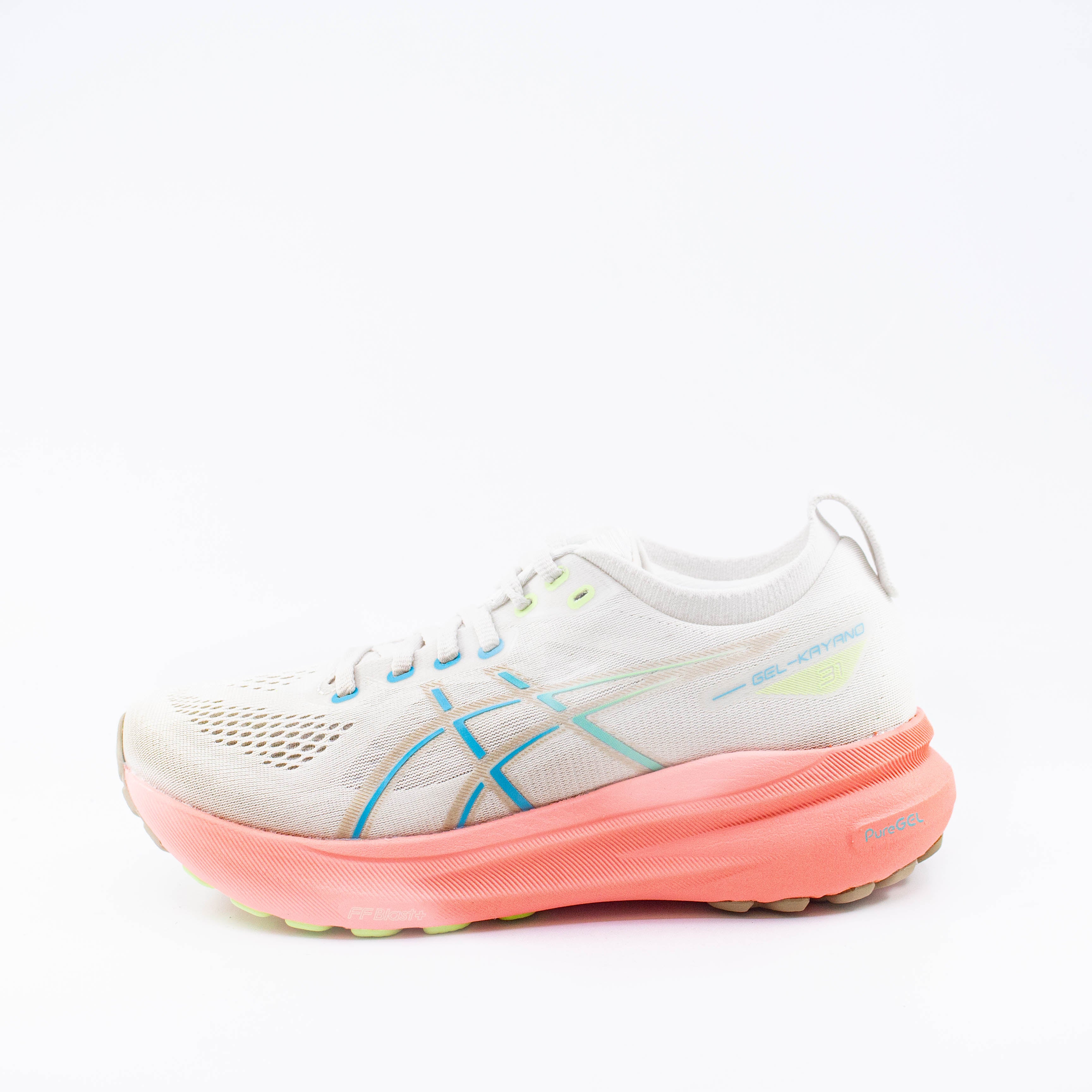 Asics Gel-Kayano 31 (B Standard) Womens Birch/Energy Aqua - Frontrunner Colombo