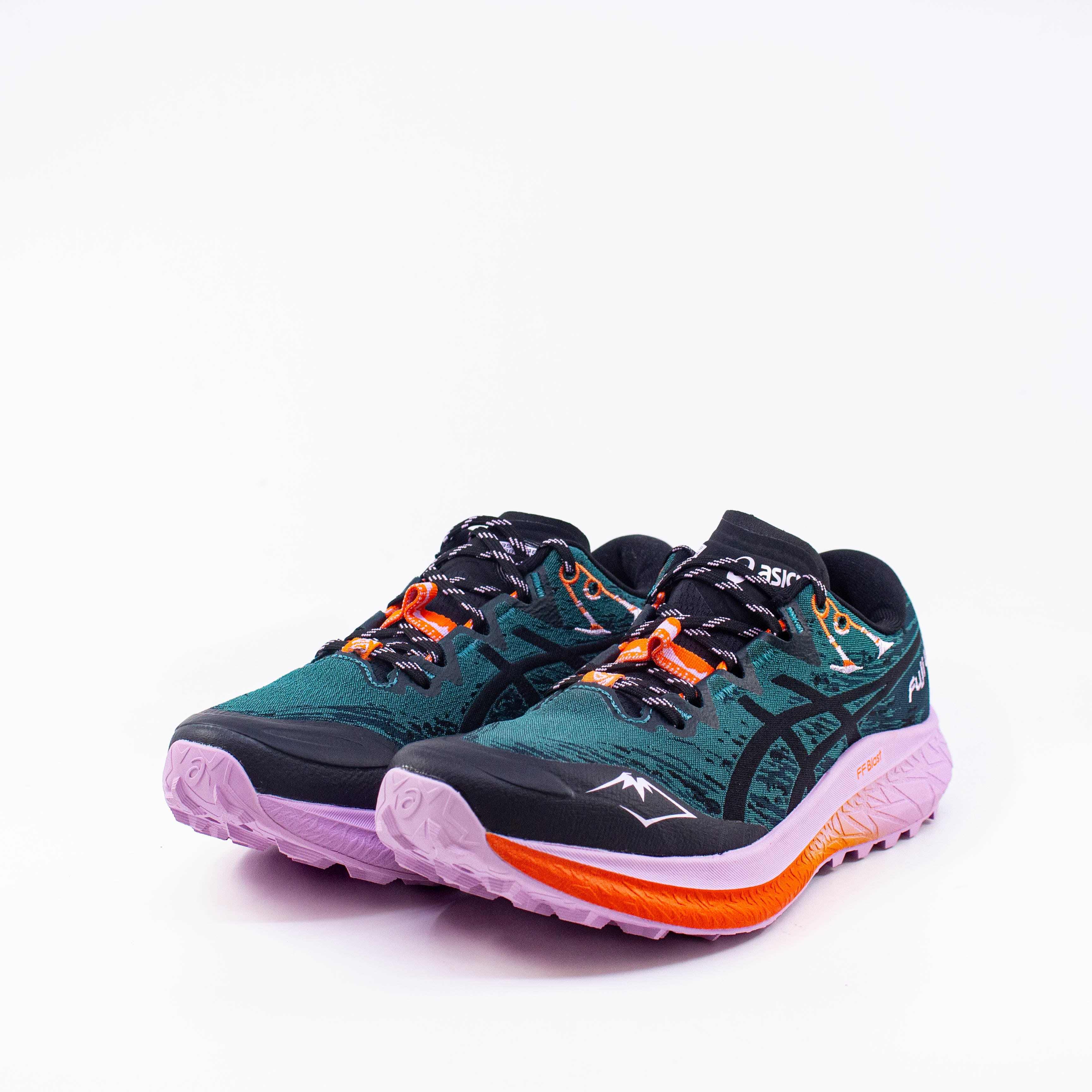 Asics Fuji Lite 5 (B Standard) Womens Rainy Lake/Black - Frontrunner Colombo