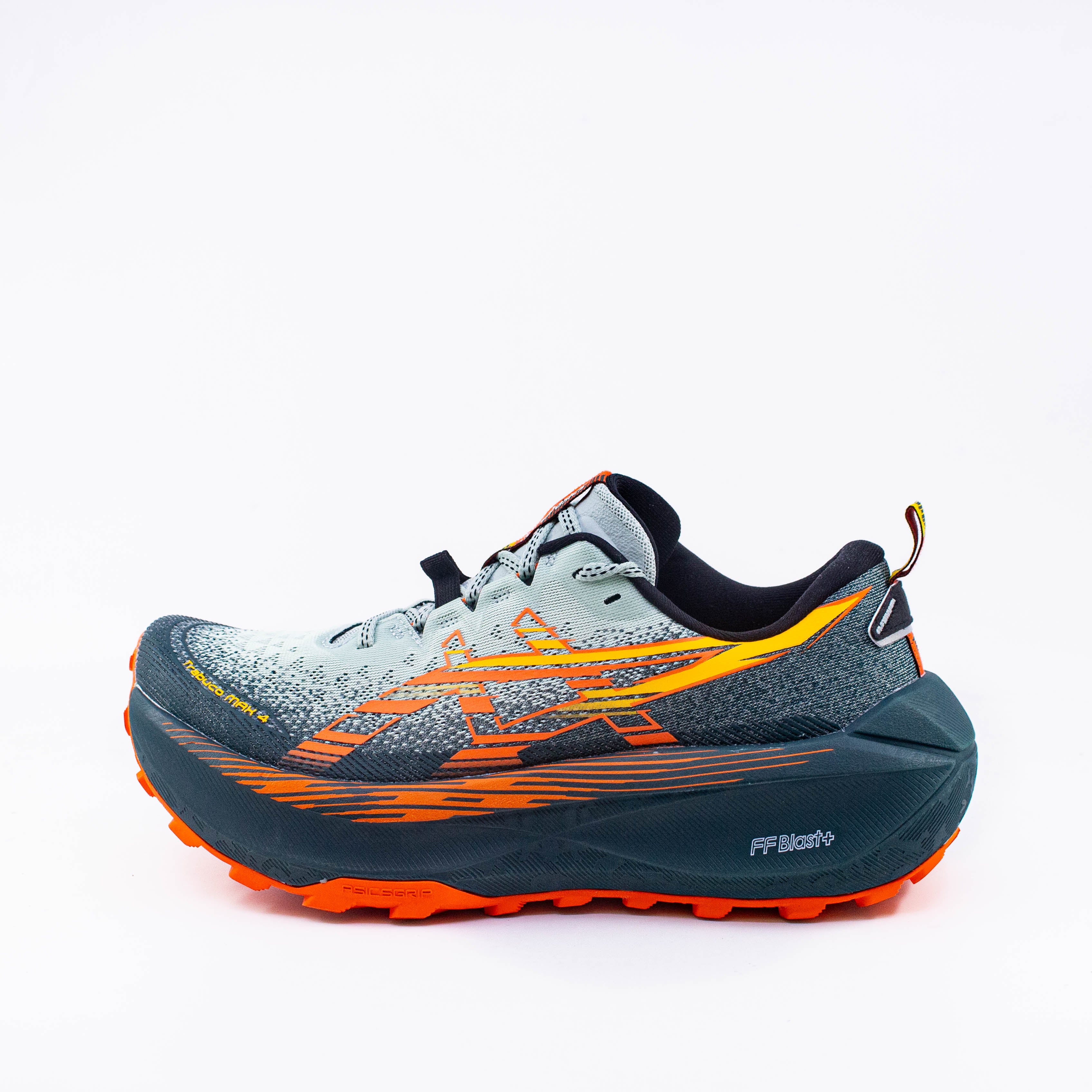 Asics Trabuco Max 4 (D Standard) Mens Cold Moss/Nova Orange - Frontrunner Colombo