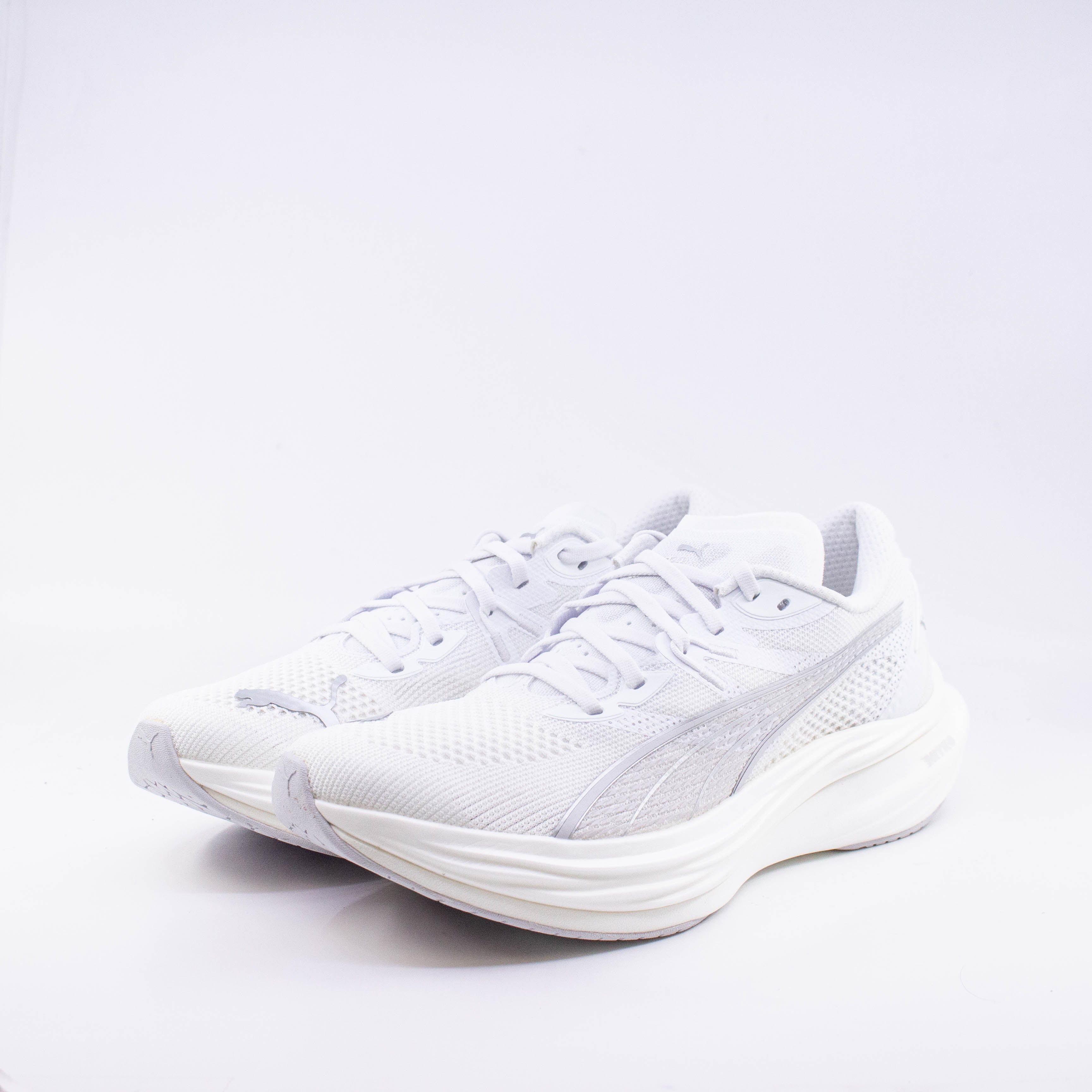 Puma Deviate Nitro 3 (B Standard) Womens White/Feather Gray - Frontrunner Colombo