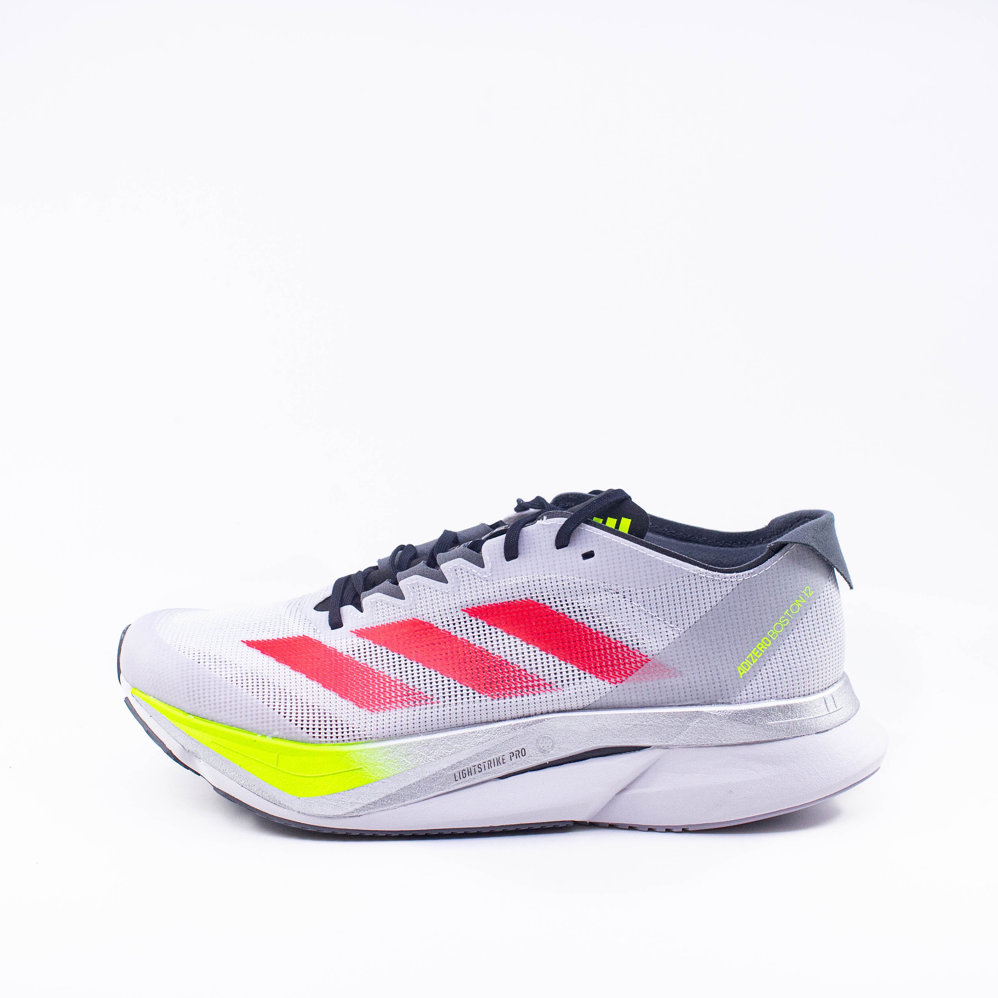 Adidas Boston 12 (D Standard) Mens Grey/Red/Lemon - Frontrunner Colombo