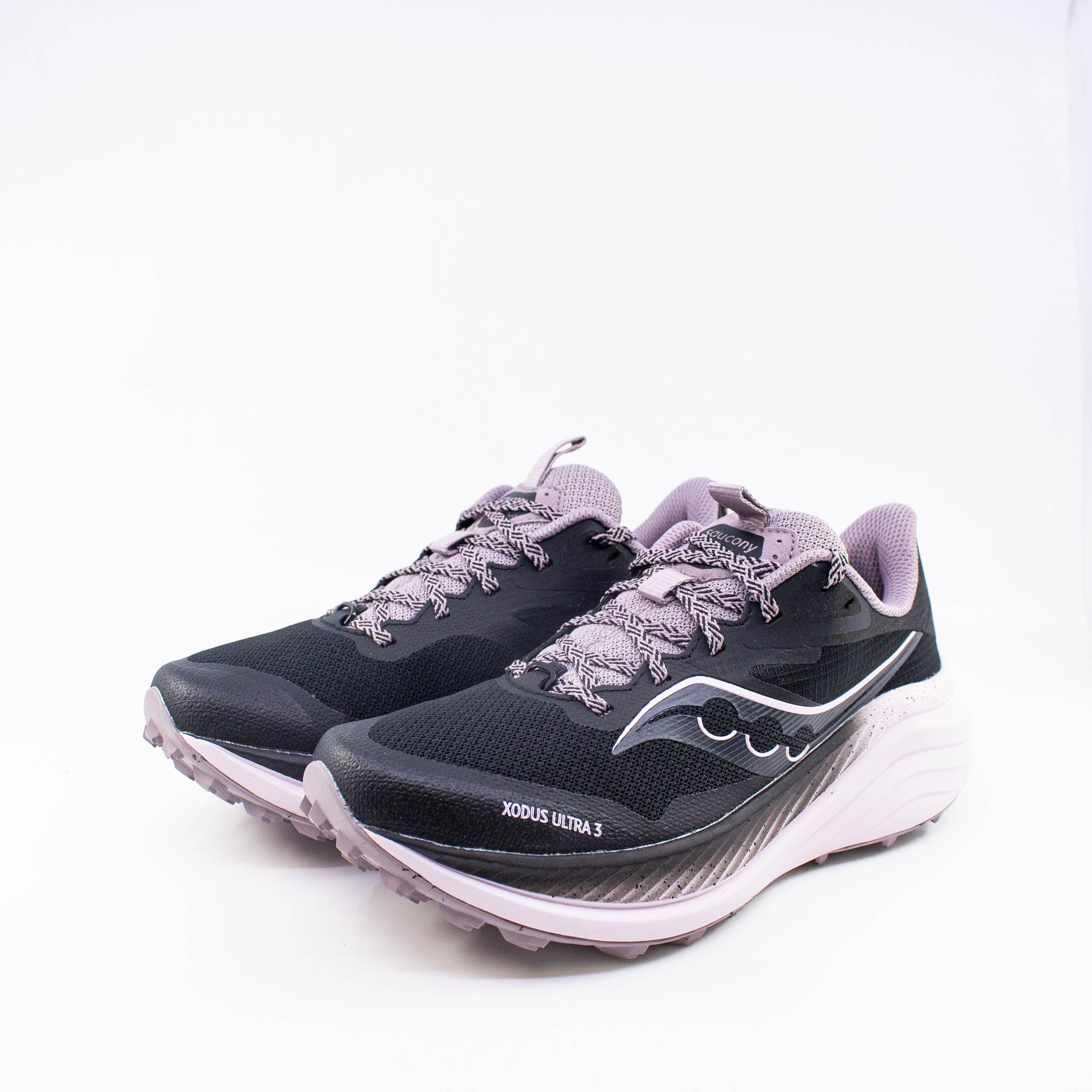 Saucony Xodus Ultra 3 (B Standard) Womens Black/Quail - Frontrunner Colombo