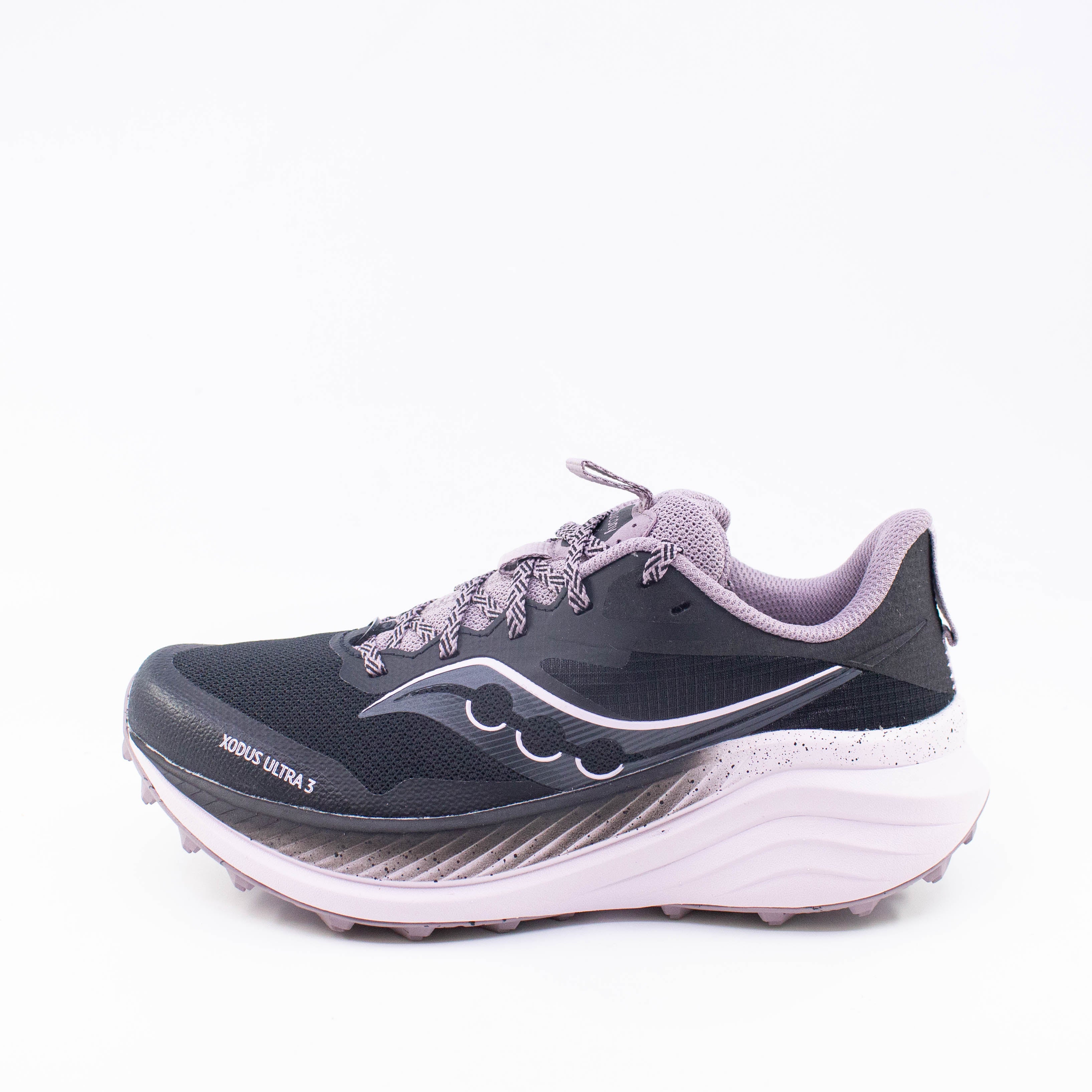 Saucony Xodus Ultra 3 (B Standard) Womens Black/Quail - Frontrunner Colombo