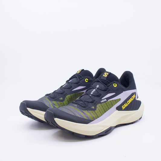 Salomon Genesis (B Standard) Womens Carbon/Grisaille/Aloe Wash - Frontrunner Colombo