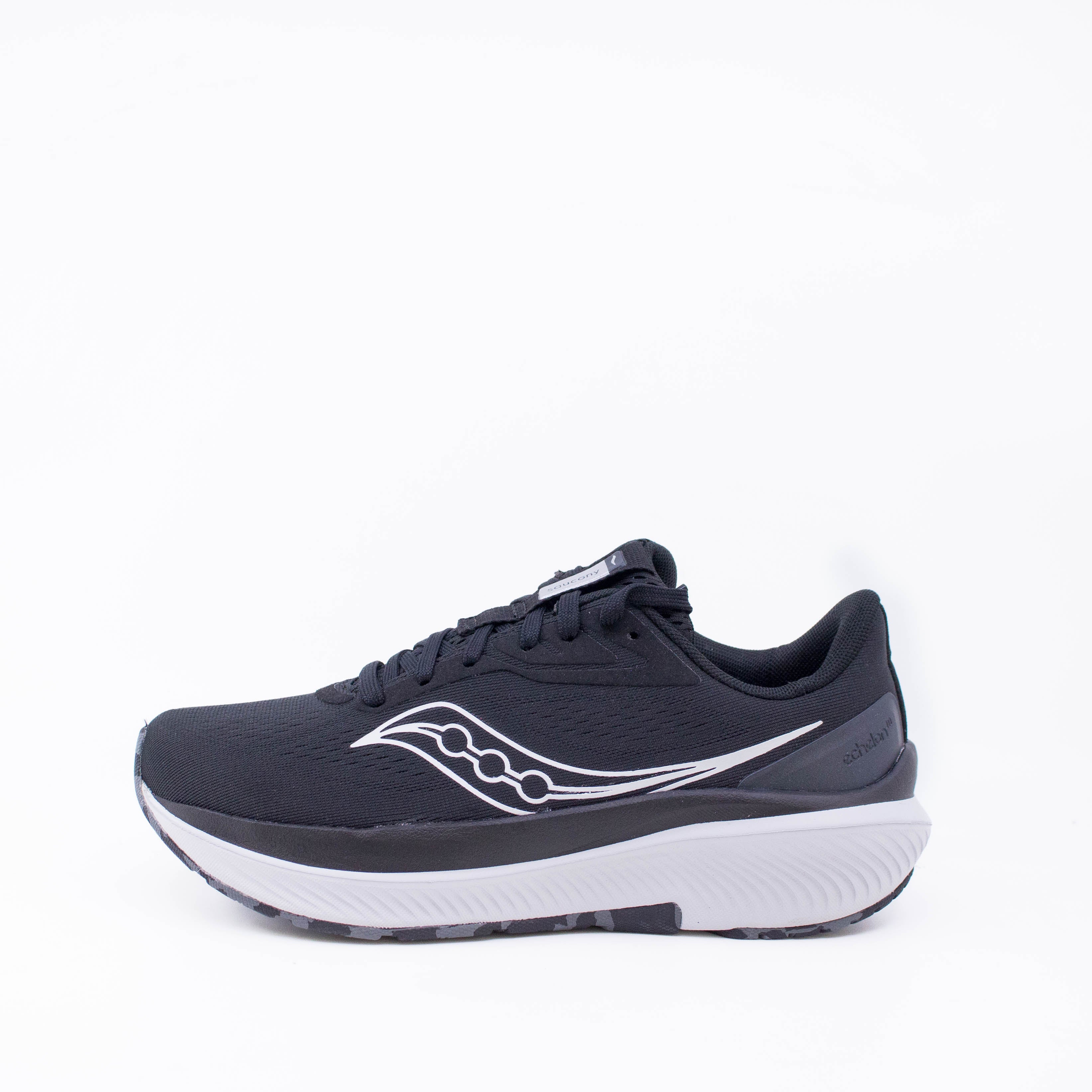 Saucony Echelon 10 (D Wide) Womens Black/Silver - Frontrunner Colombo