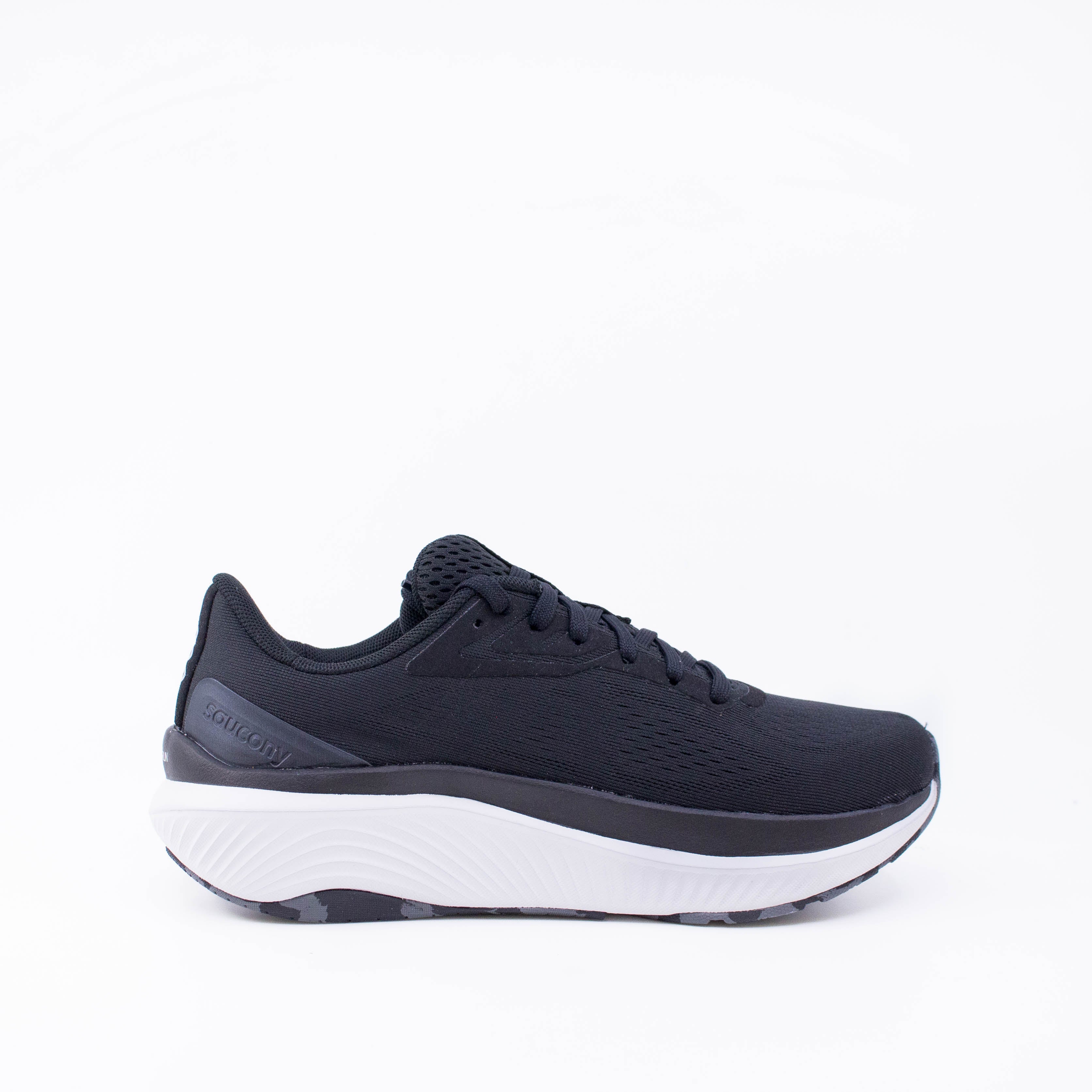 Saucony Echelon 10 (D Wide) Womens Black/Silver - Frontrunner Colombo