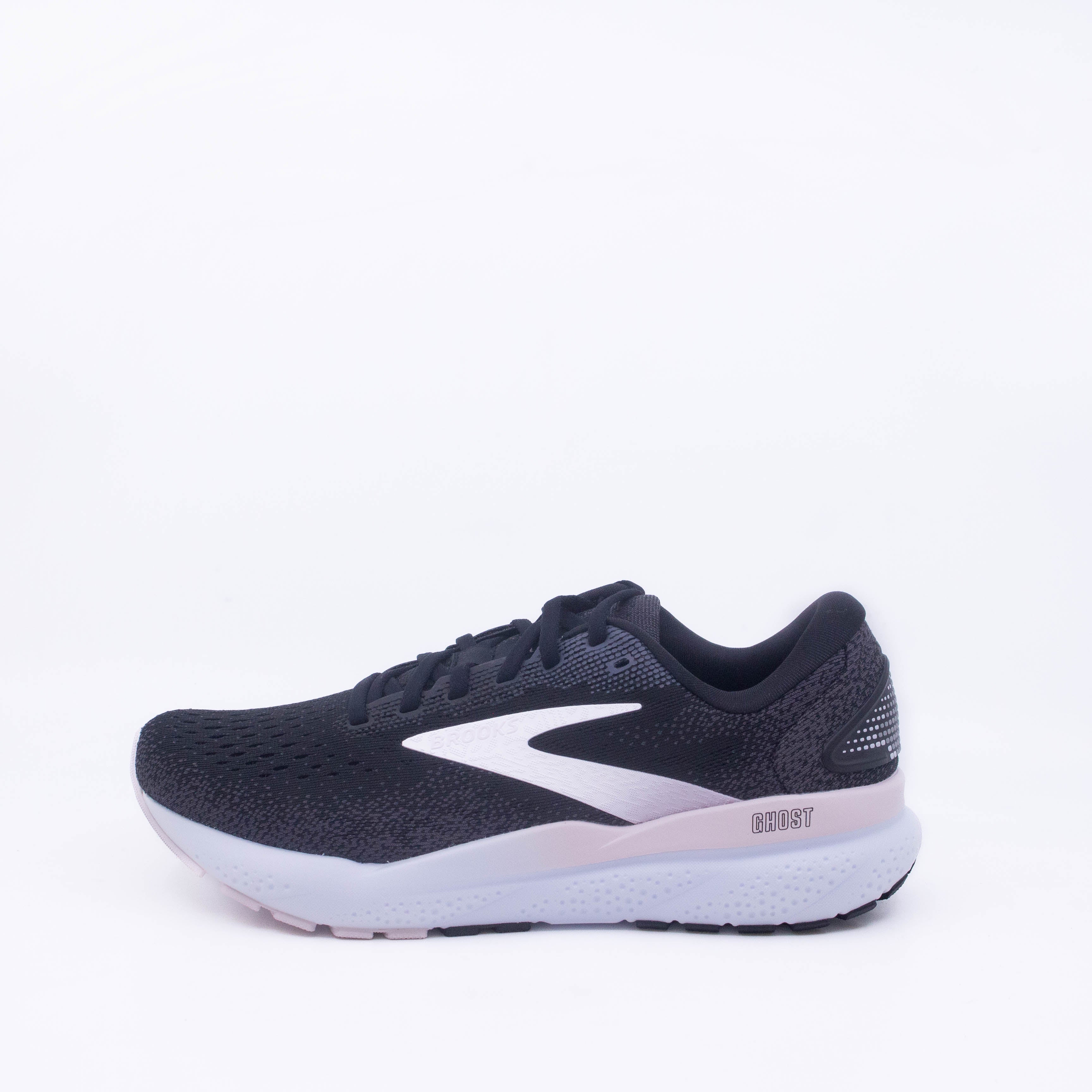 Brooks Ghost 16 (B Standard) Womens Black/White/Orchid - Frontrunner Colombo