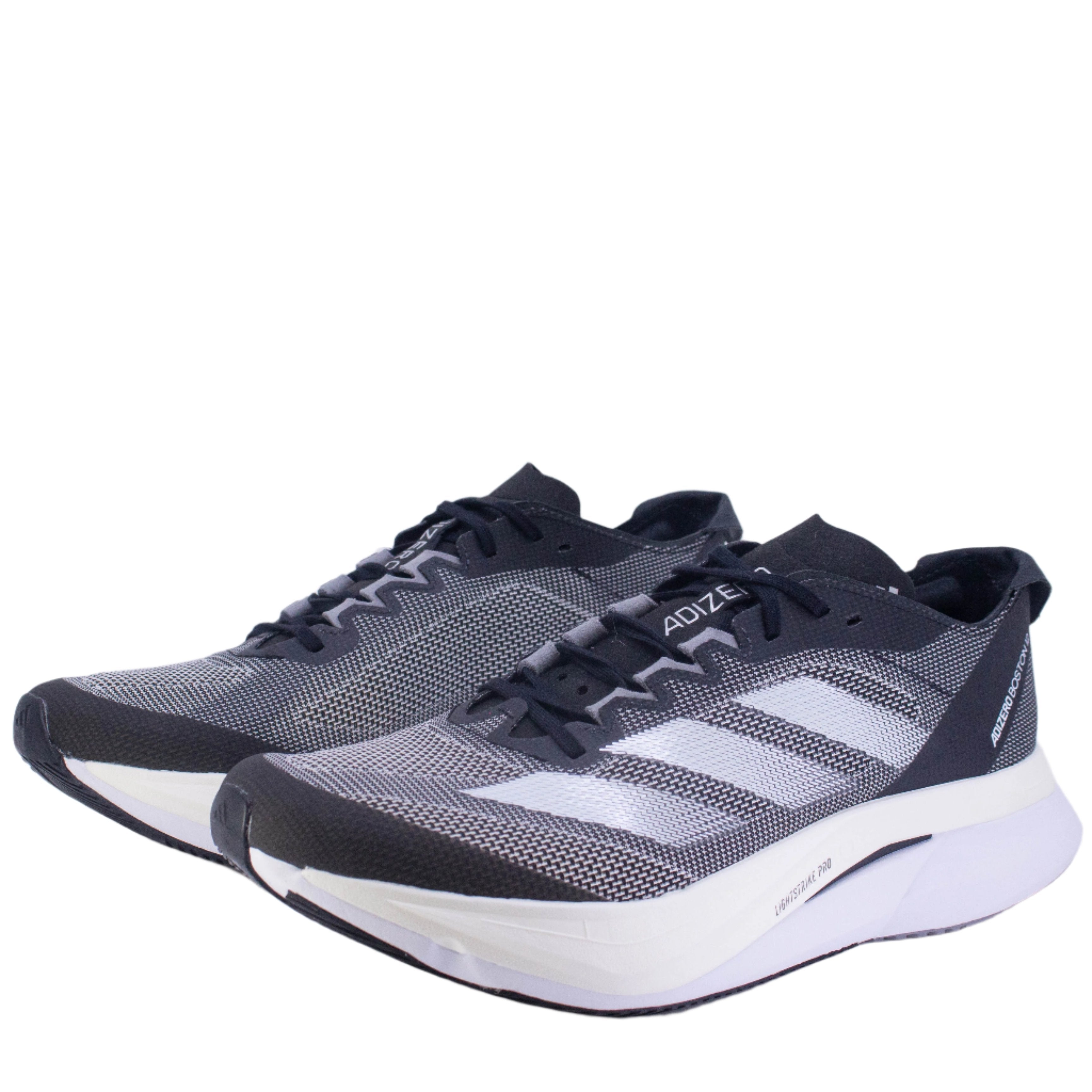 Adidas Adizero Boston 12 (D Standard) Mens Core Black / Cloud White / Carbon - Frontrunner Colombo