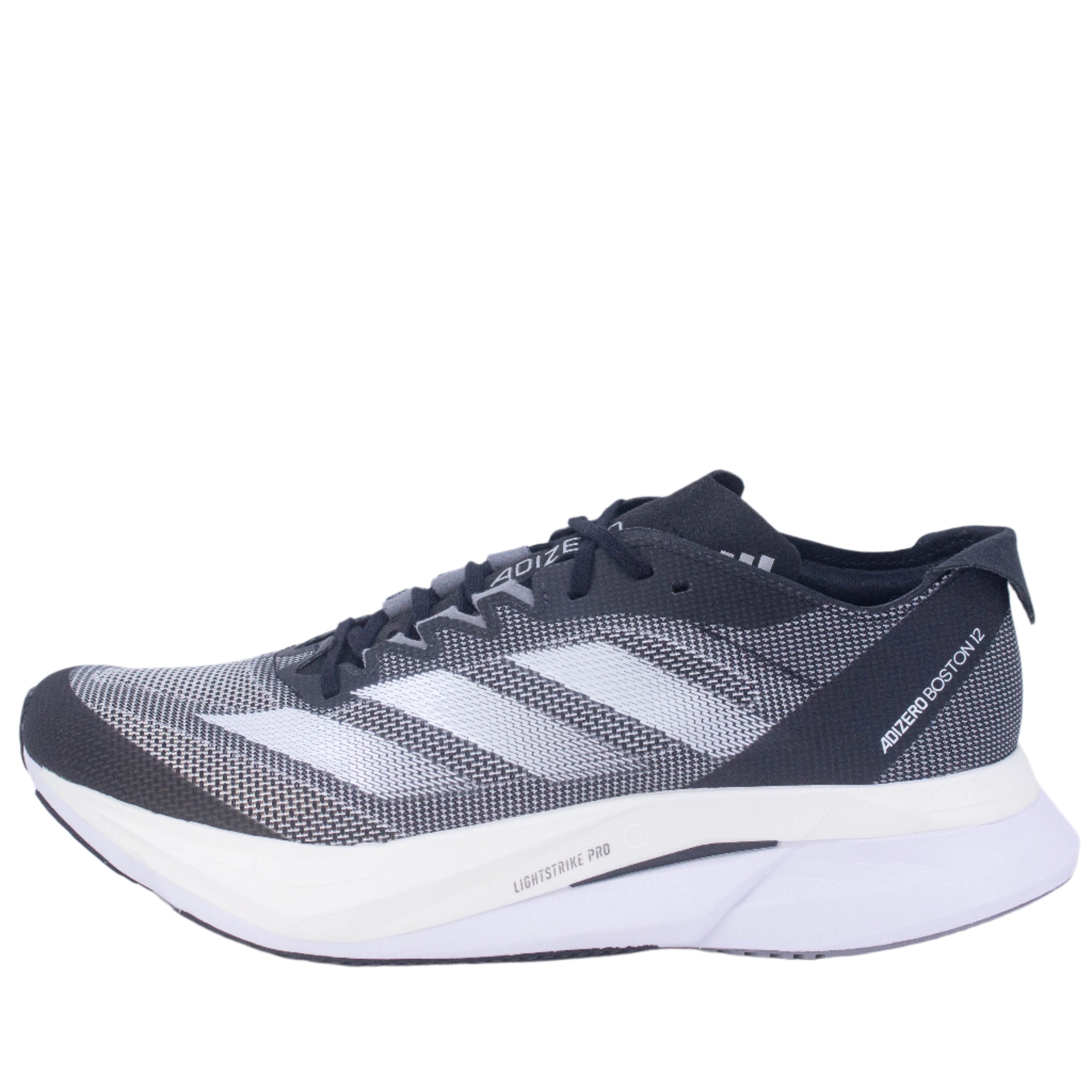 Adidas Adizero Boston 12 (B Standard) Womens Core Black / Cloud White / Carbon - Frontrunner Colombo