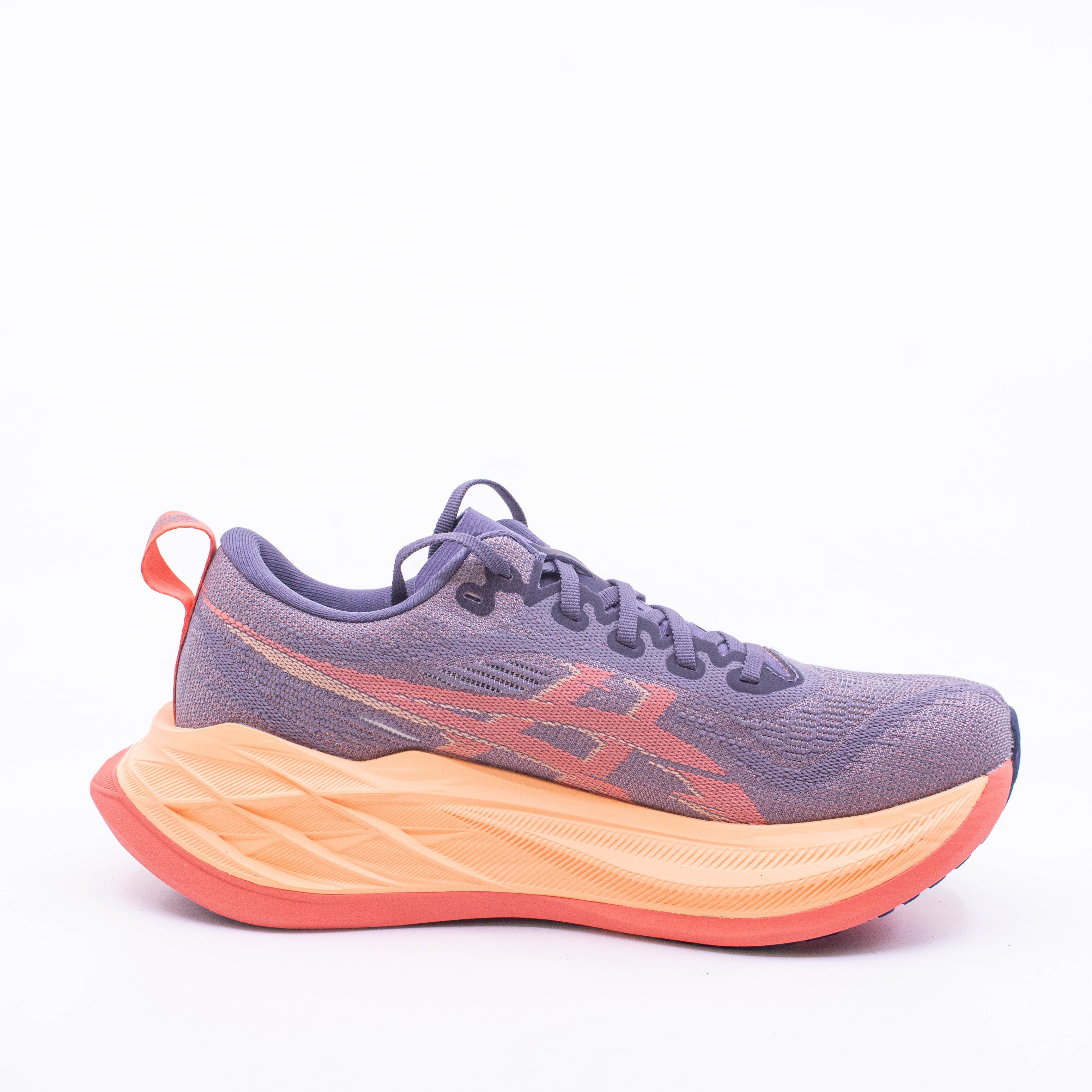 Asics Superblast 2 Greyish Purple/Coral Reef (D Standard) Unisex - Frontrunner Colombo