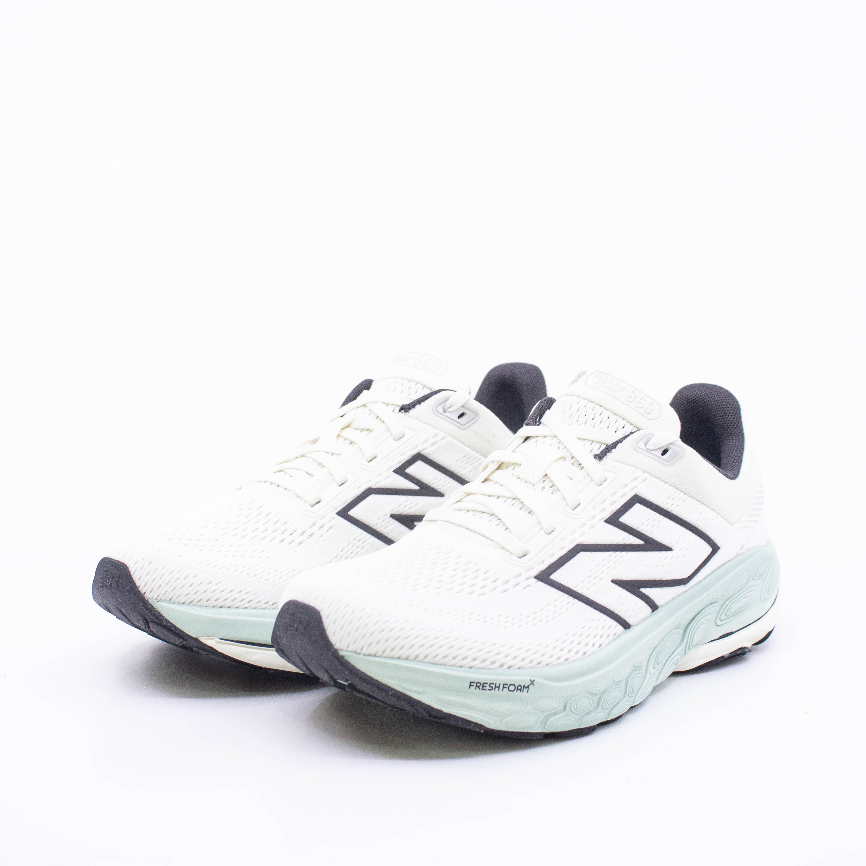 New Balance 860v14 (B Standard) Womens Cream/Teal - Frontrunner Colombo