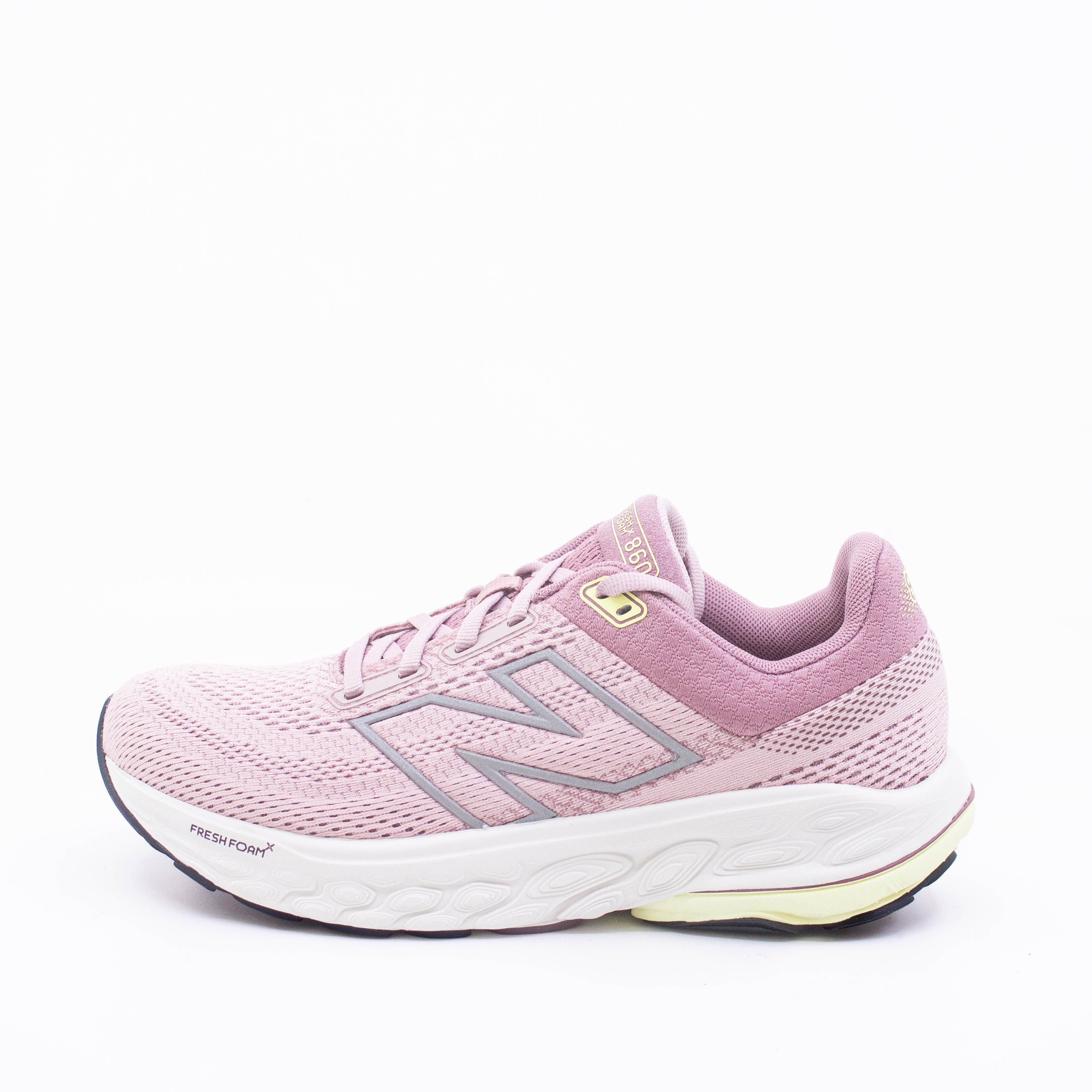 New Balance 860v14 (B Standard) Womens Pink/Yellow - Frontrunner Colombo