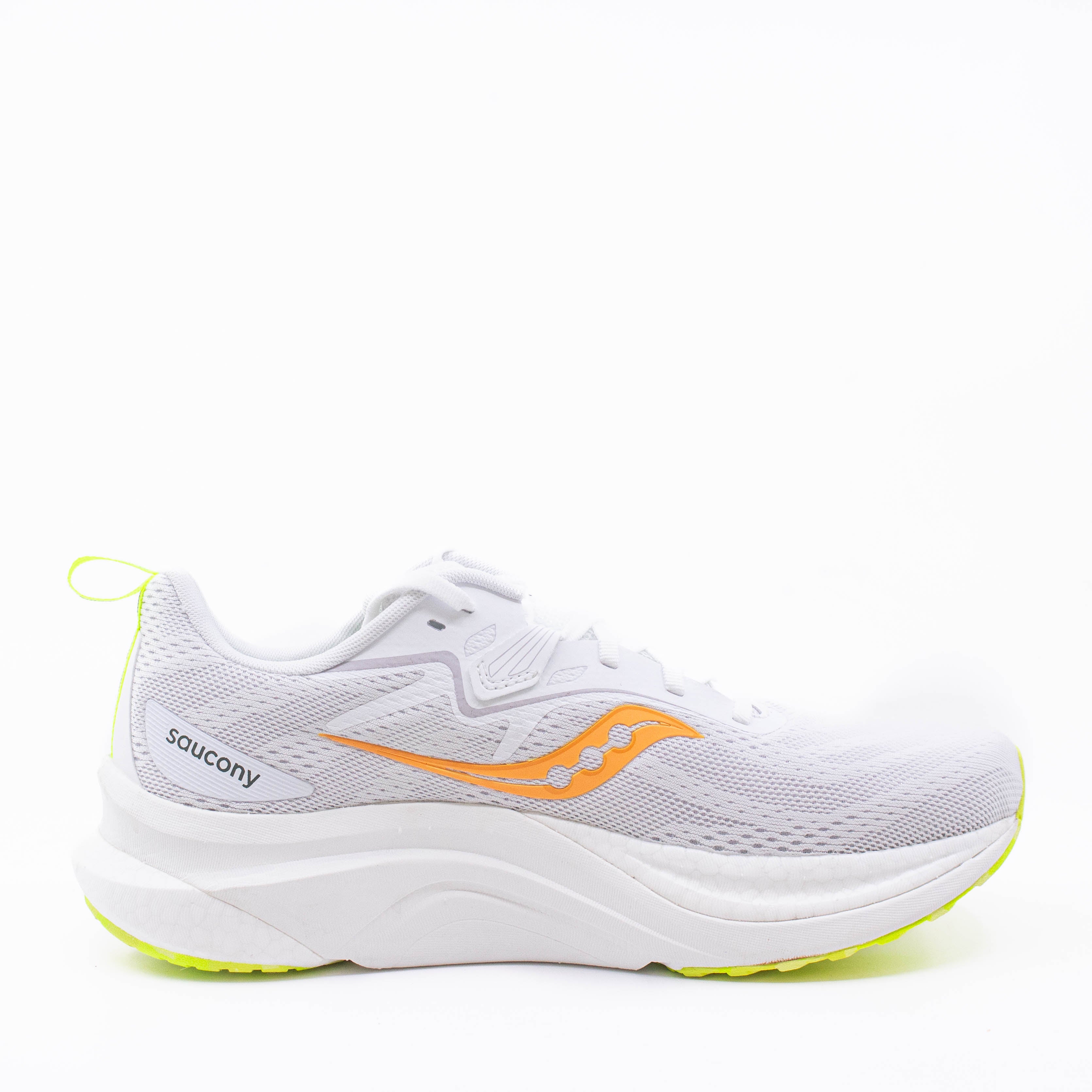 Saucony Tempus 2 (D Standard) Mens White/VO2 - Frontrunner Colombo