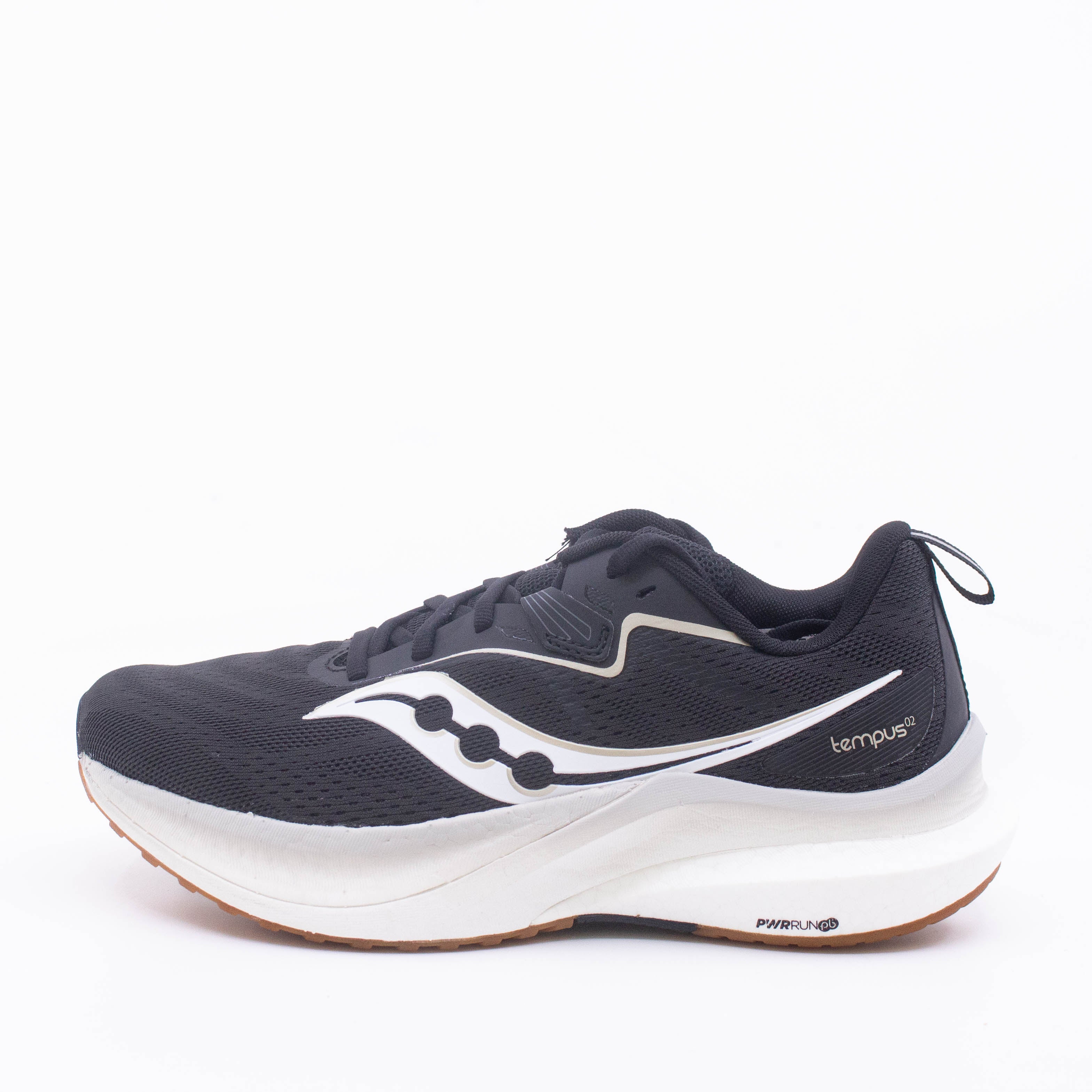 Saucony Tempus 2 (B Standard) Womens Black/White - Frontrunner Colombo