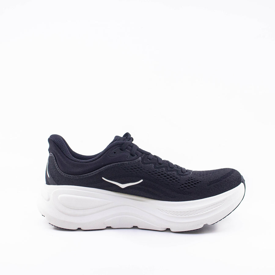 Hoka Bondi 9 (2E Extra Wide) Womens Black/White - Frontrunner Colombo