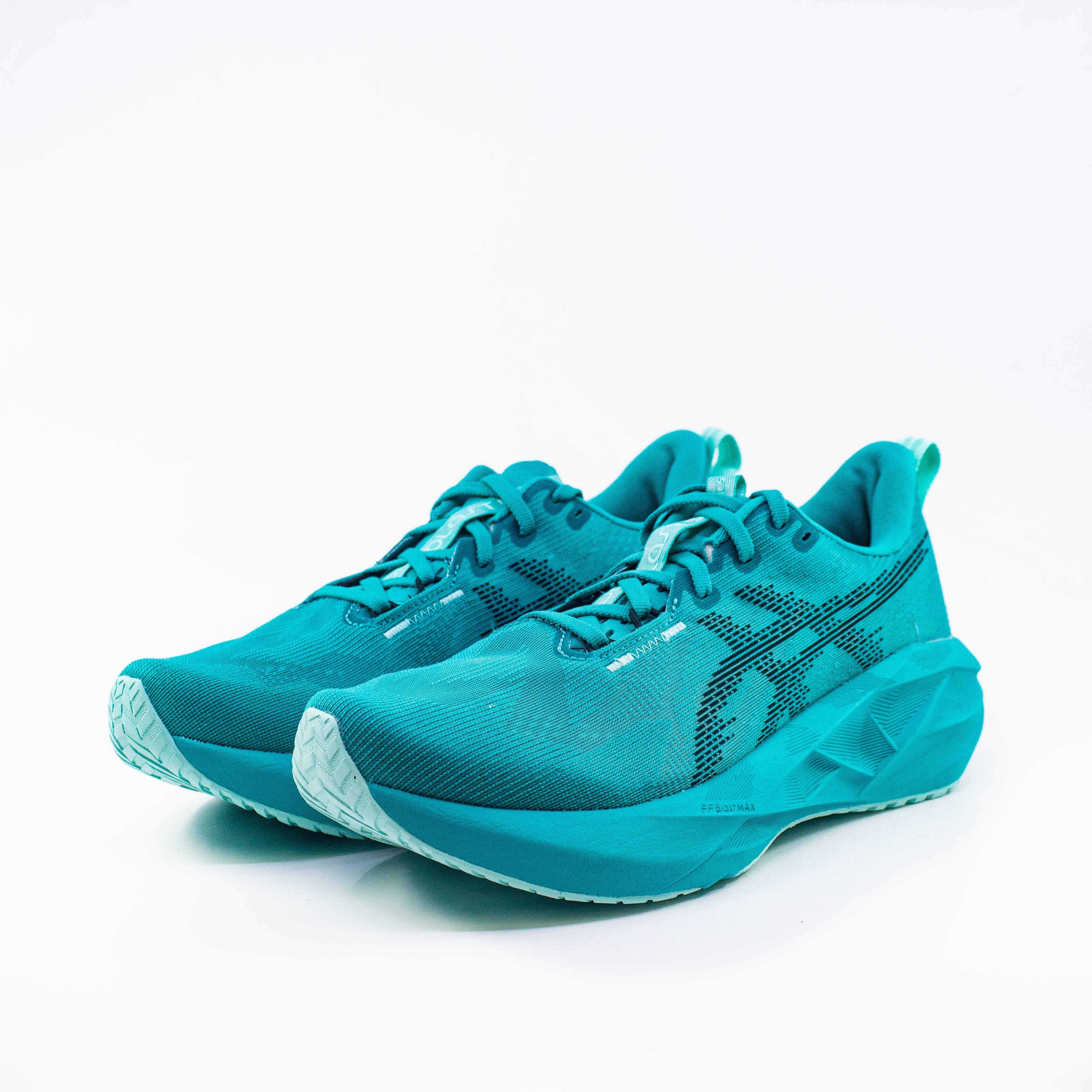 Asics Novablast 5 (B Standard) Womens Wave Teal/Black - Frontrunner Colombo