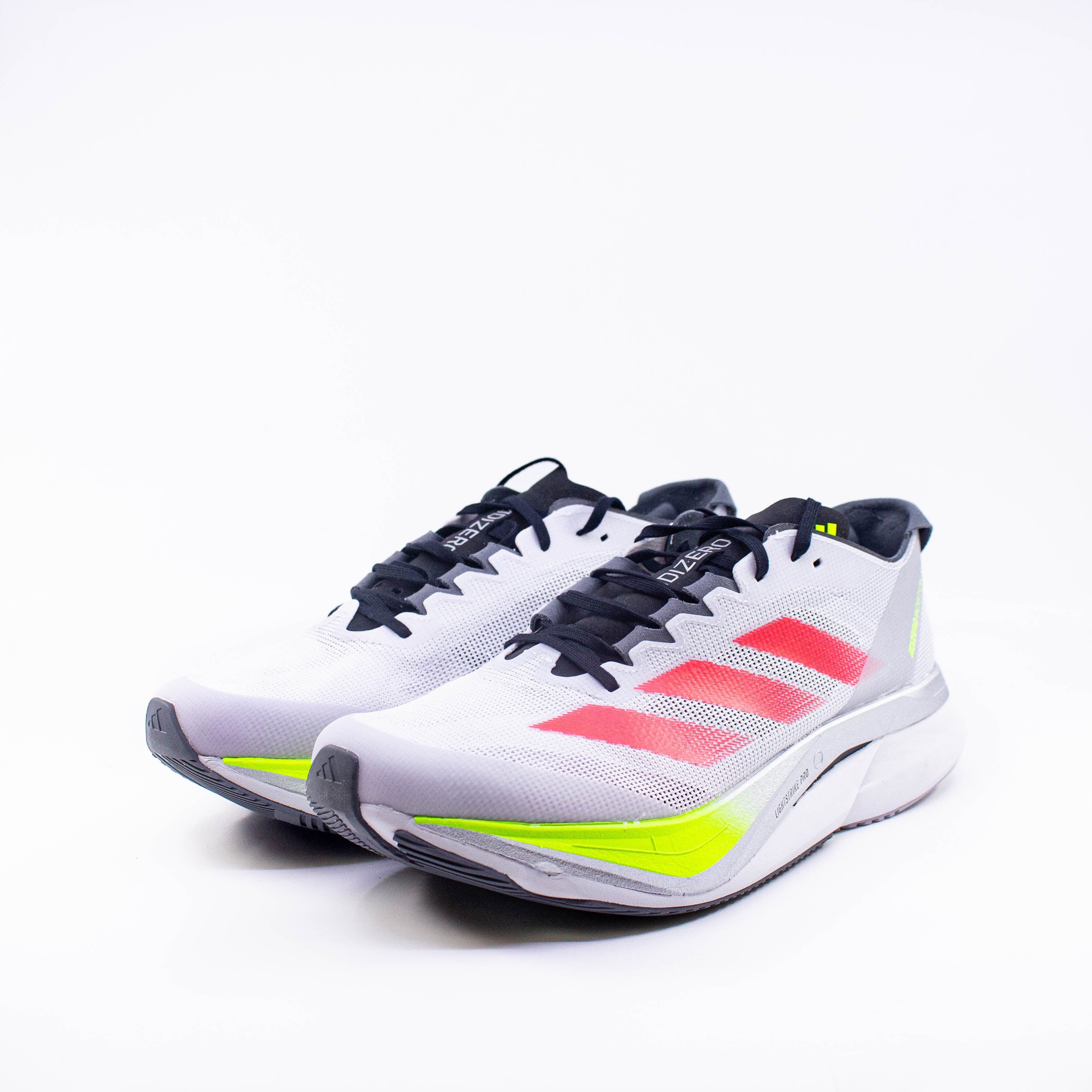 Adidas Boston 12 (D Standard) Mens Grey/Red/Lemon - Frontrunner Colombo