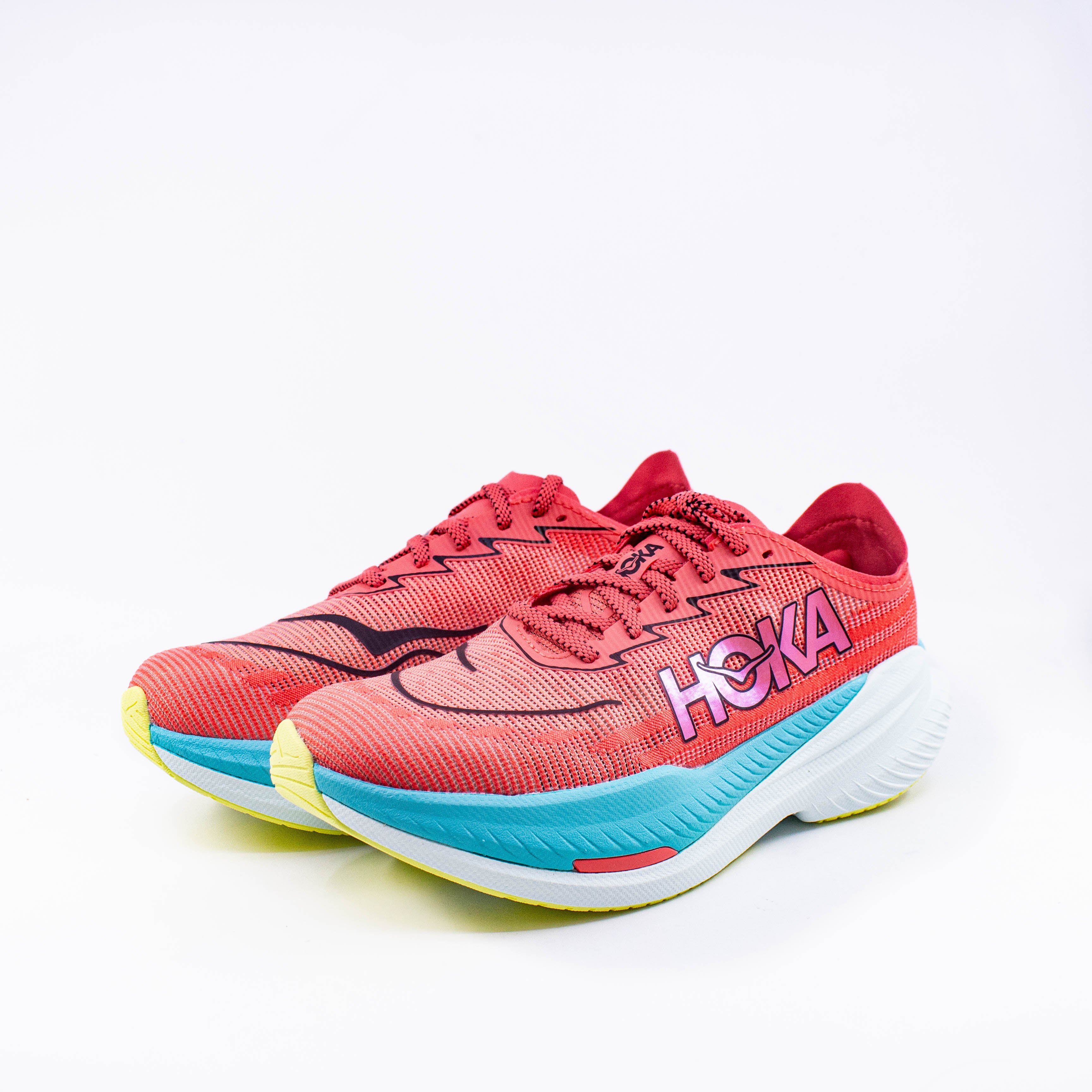 Hoka Mach X 2 (D Standard) Mens Grapefruit/Electric Coral - Frontrunner Colombo