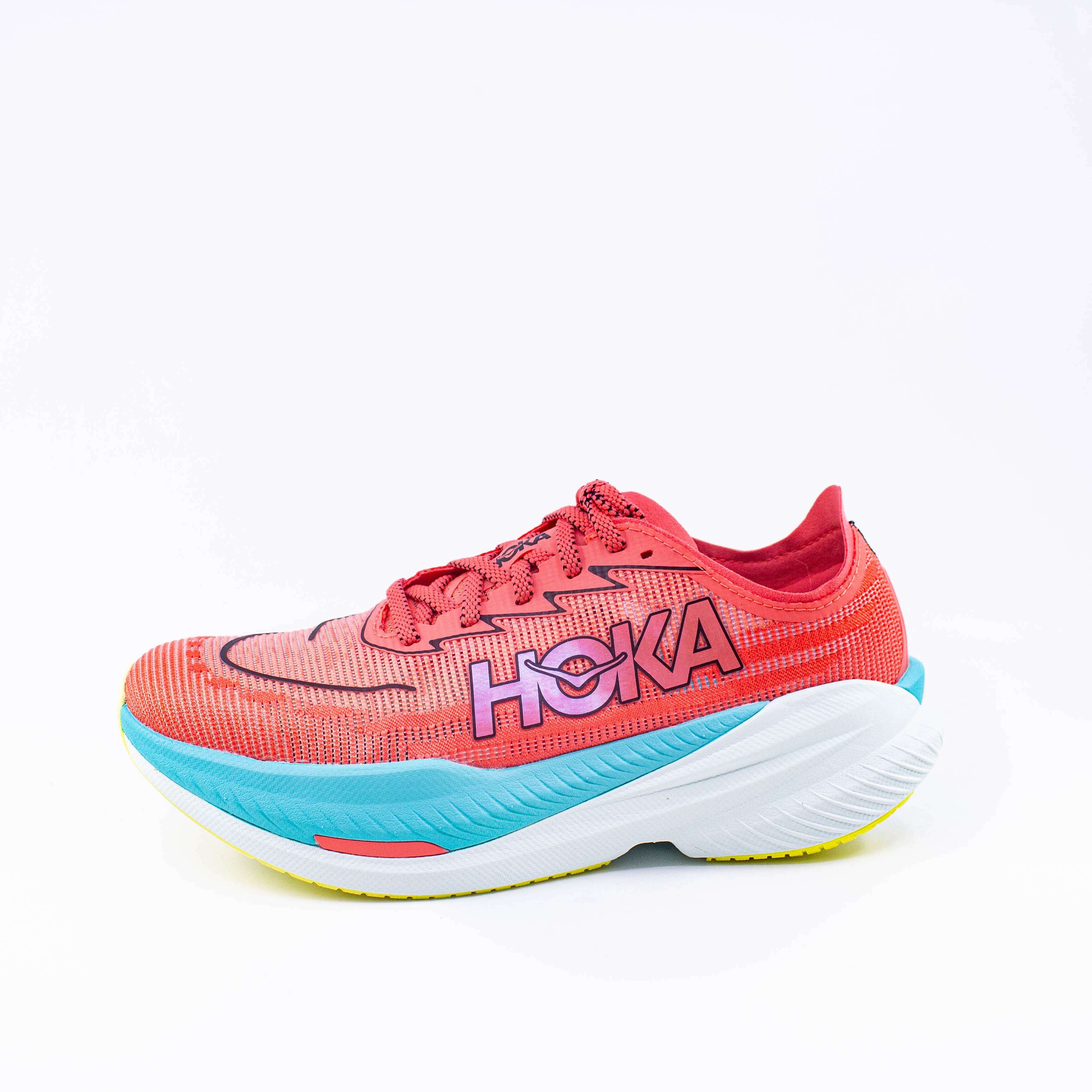 Hoka Mach X 2 (D Standard) Mens Grapefruit/Electric Coral - Frontrunner Colombo