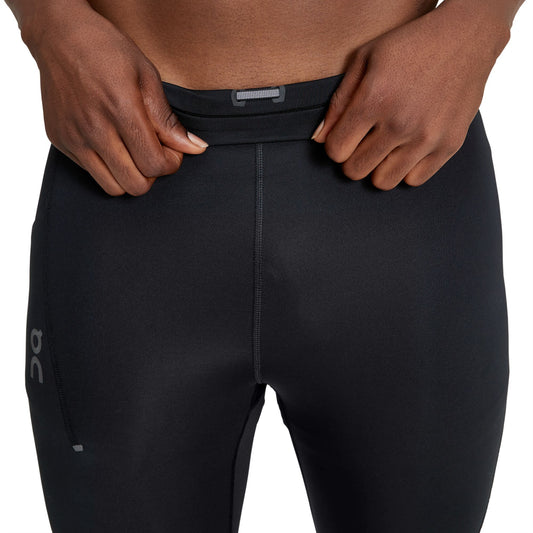 On Performance Tights (Mens) Black - Frontrunner Colombo