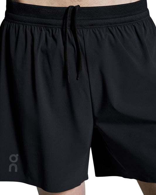 On 5" Performance Shorts (Mens) Black - Frontrunner Colombo