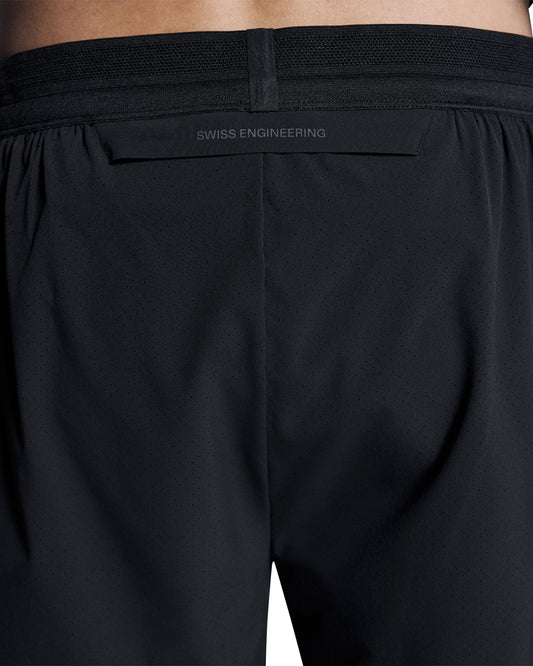 On 5" Performance Shorts (Mens) Black - Frontrunner Colombo