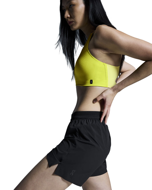 On 5" Performance Shorts (Womens) Black - Frontrunner Colombo