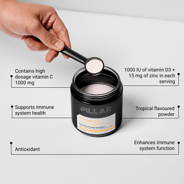 Pillar Performance Ultra Immune C Powder Jar (200g) - Frontrunner Colombo