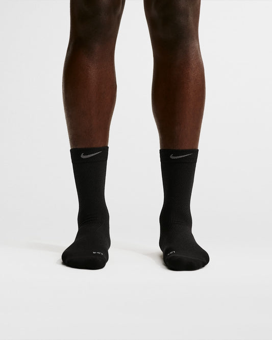 Nike Running Lightweight Crew Socks - Black - Frontrunner Colombo