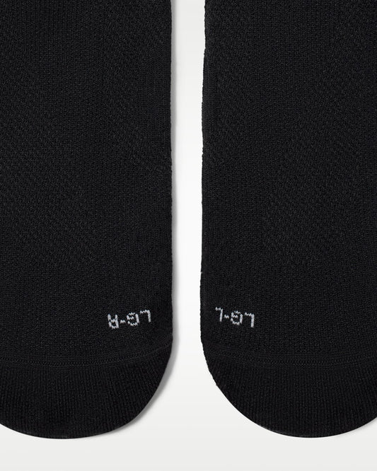 Nike Running Lightweight Crew Socks - Black - Frontrunner Colombo