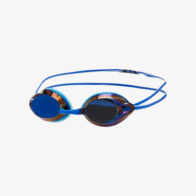 Speedo Opal Mirror Navy/Blue/Adriatic Goggles - Frontrunner Colombo