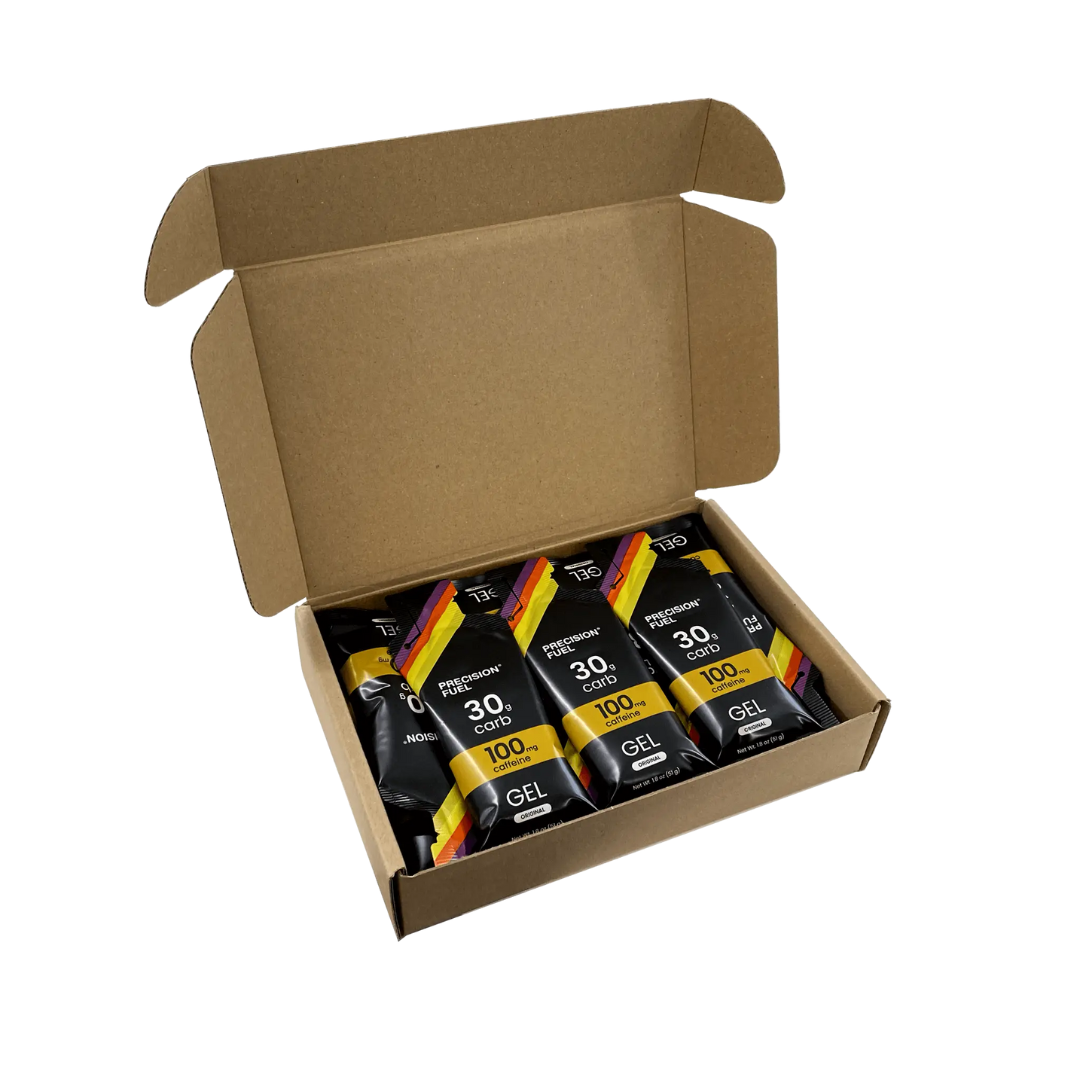 Precision Fuel Gel 30 Caf 100 Box of 15 - Frontrunner Colombo
