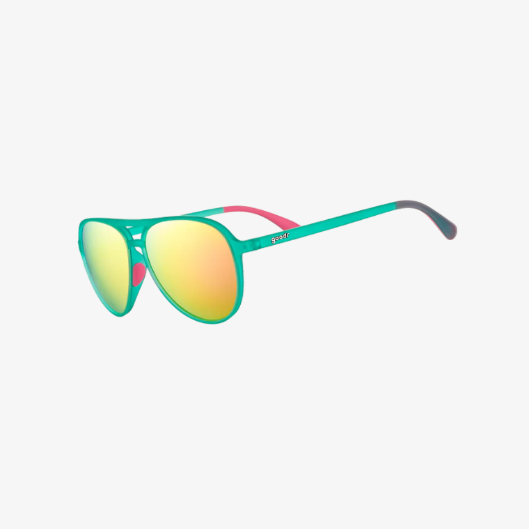 Goodr Mach G Sunglasses Kitty Hawkers' Ray Blockers - Frontrunner Colombo