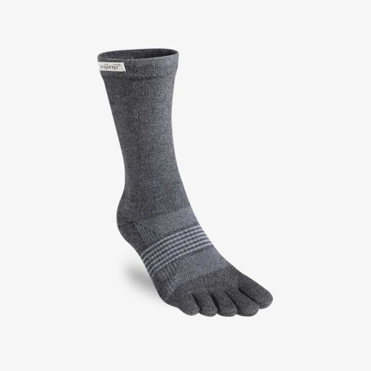 Injinji Trail Women's Specific Midweight Crew - Granite - Frontrunner Colombo