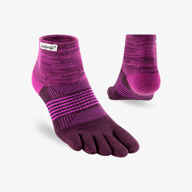 Injinji Performance Trail Womens Specific Midweight Mini-Crew - Frontrunner Colombo