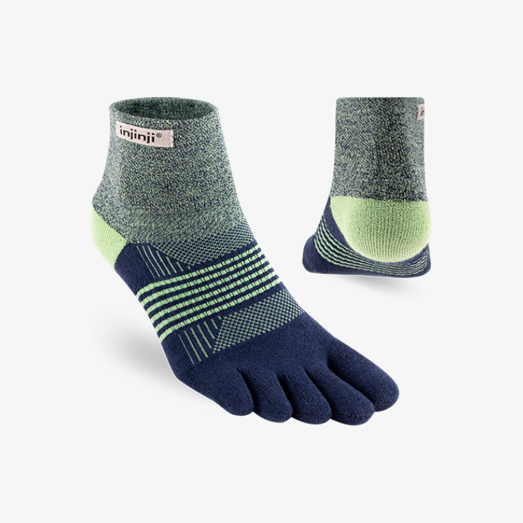 Injinji Performance Trail Womens Specific Midweight Mini-Crew - Stargazer - Frontrunner Colombo