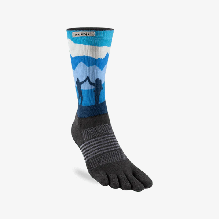 Injinji Artist Designed Womens Specific Midweight Trail Crew - Frontrunner Colombo