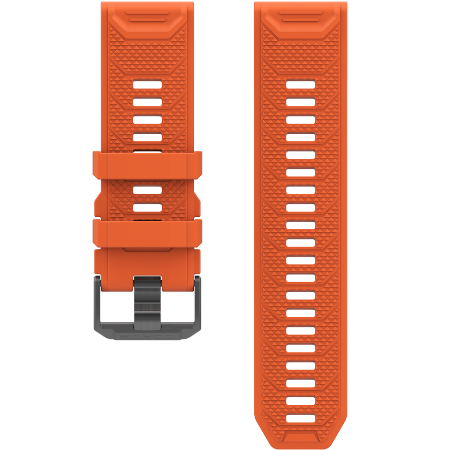 Coros 26mm Silicone Band - Frontrunner Colombo