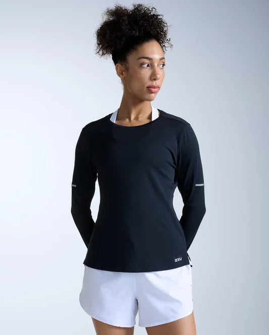 2XU Aero Long Sleeve Top Womens - Frontrunner Colombo