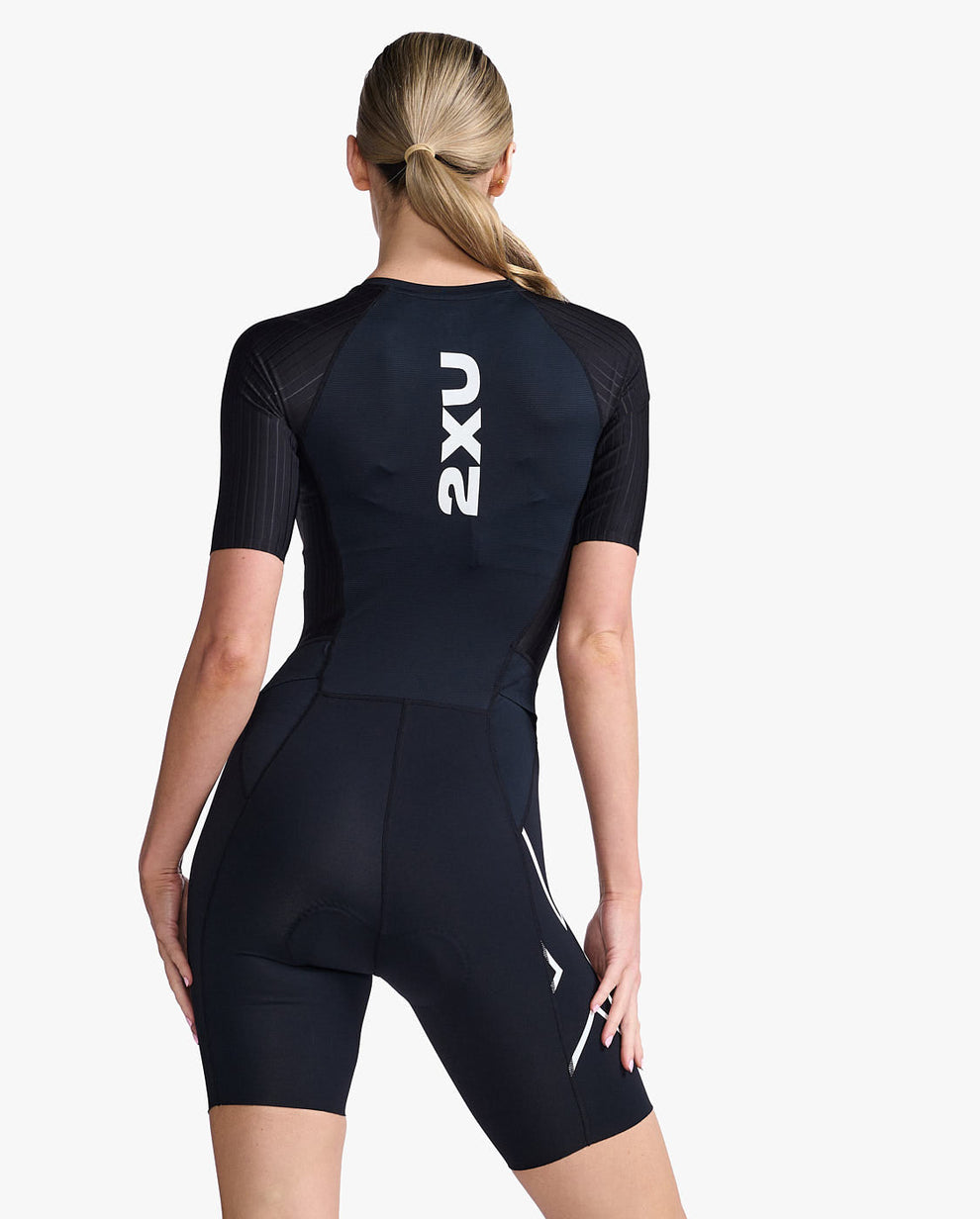 2XU Aero Sleeved Trisuit (Womens) - Frontrunner Colombo