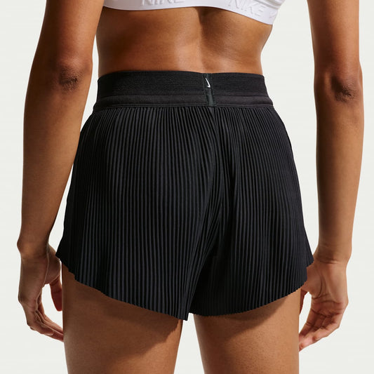 Nike AeroSwift Womens Mid-Rise 3" Running Shorts - Black - Frontrunner Colombo