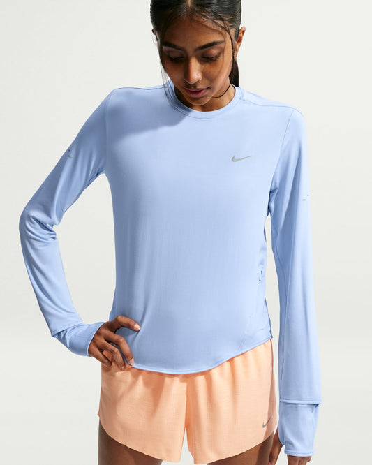 Nike Swift Dri-FIT UV Long-Sleeve Running Top Womens Aluminium - Frontrunner Colombo